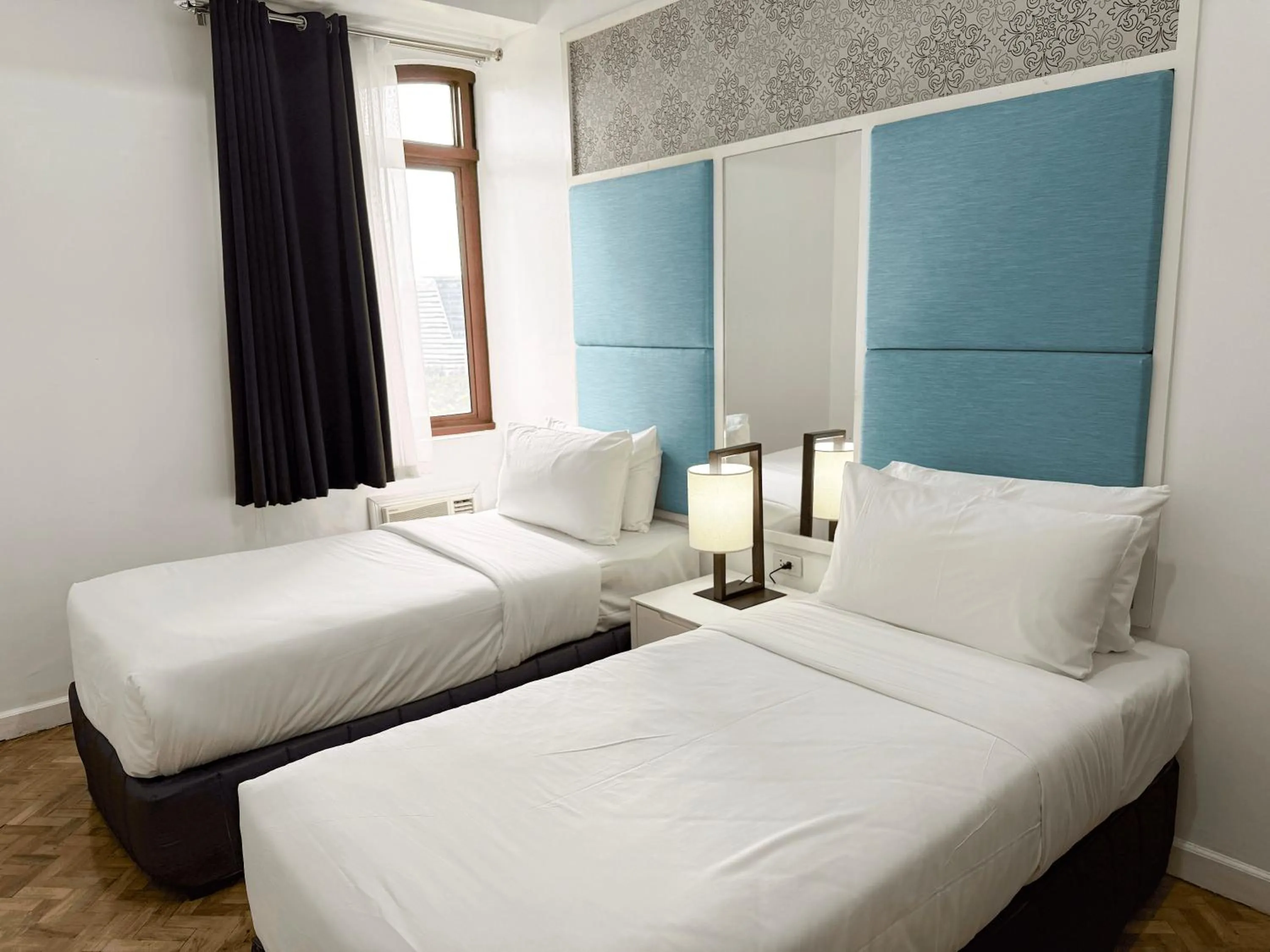 Bed in Parque España Residence Hotel