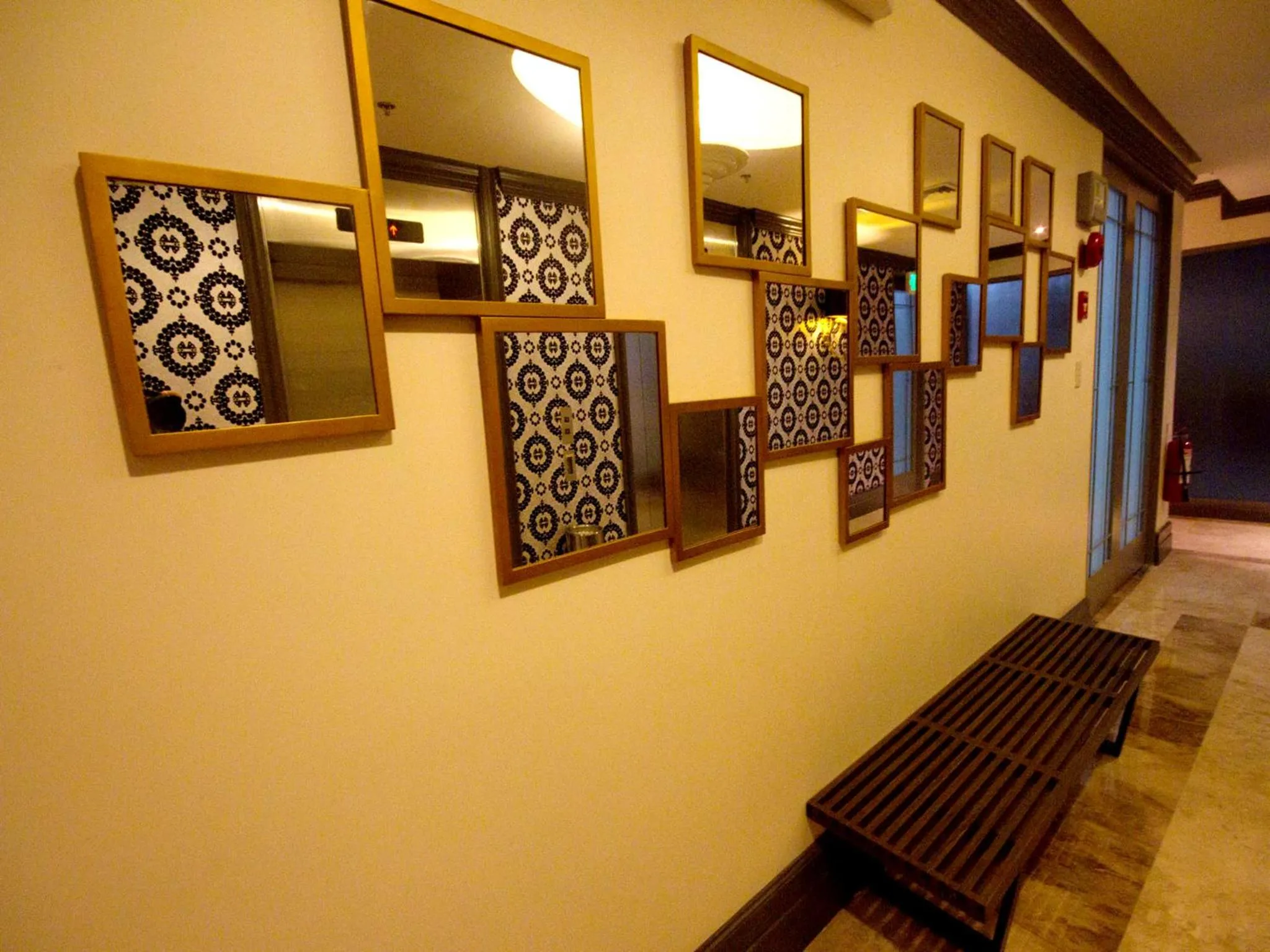 Decorative detail in Parque España Residence Hotel