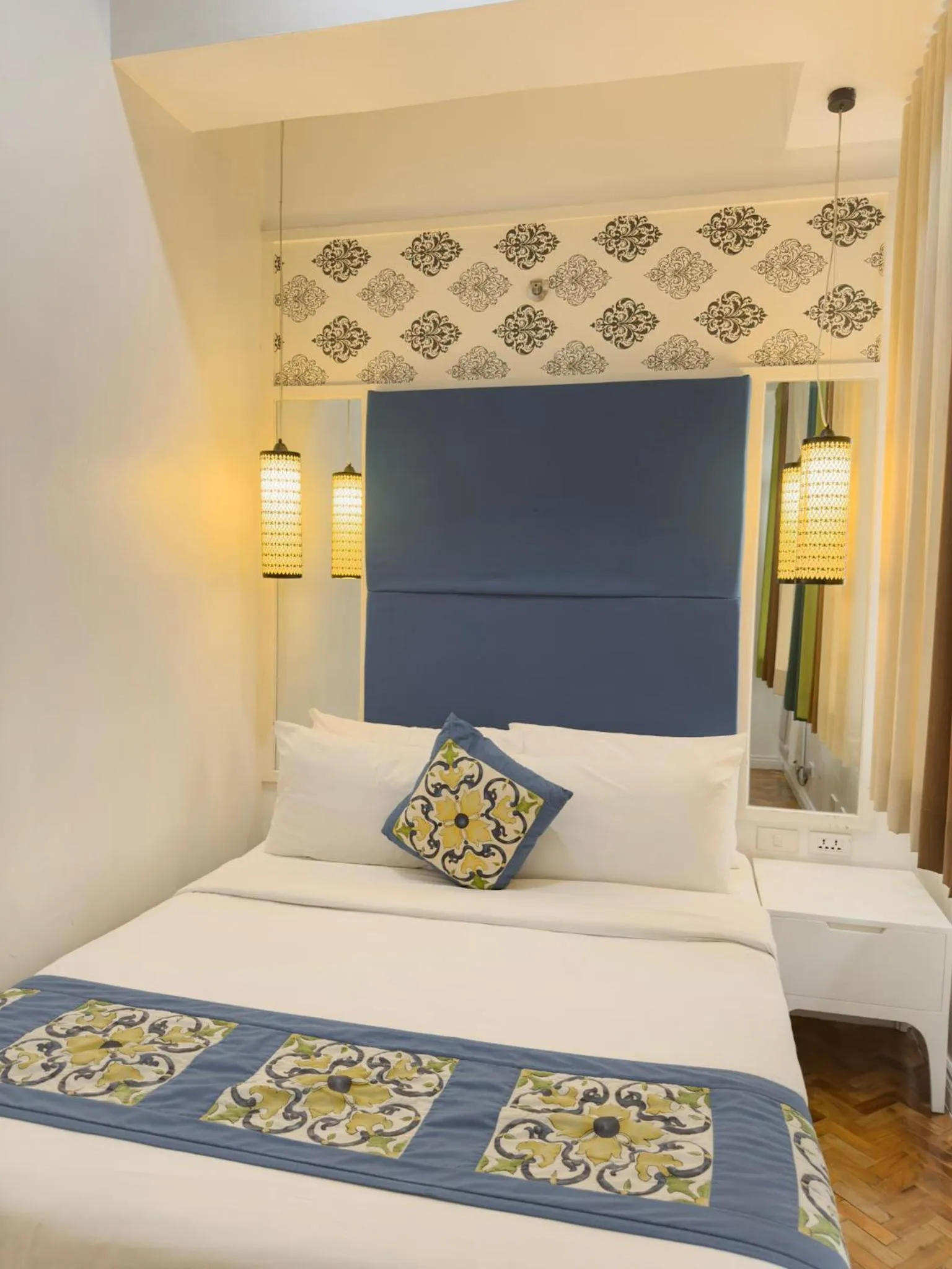 Bed in Parque España Residence Hotel