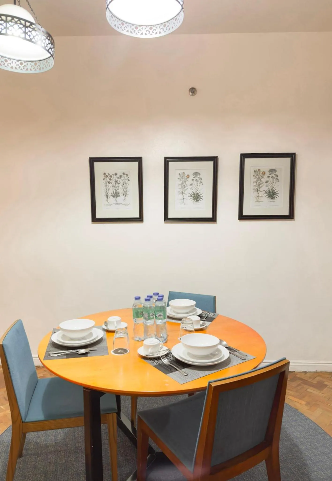 Seating area in Parque España Residence Hotel