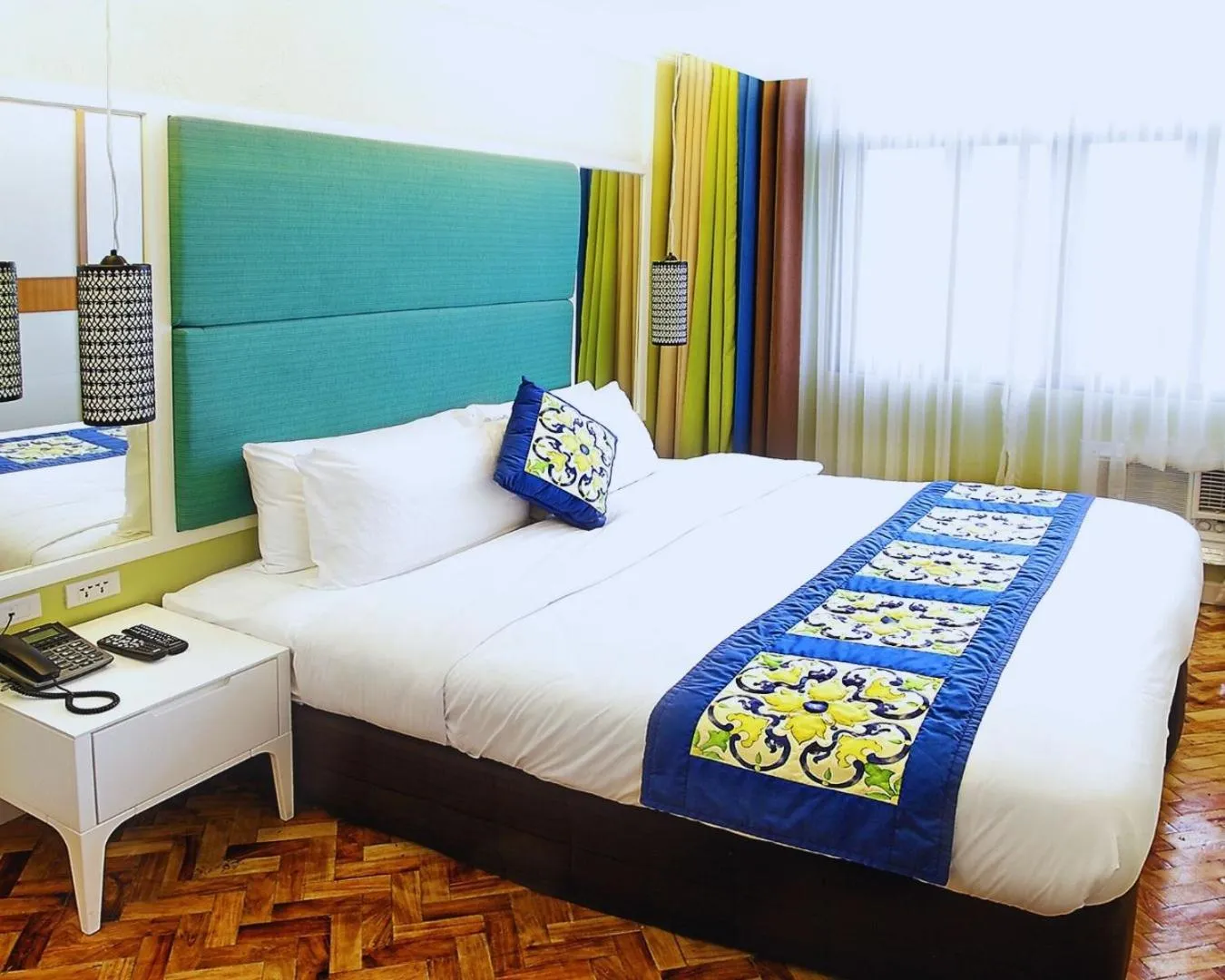 Bed in Parque España Residence Hotel