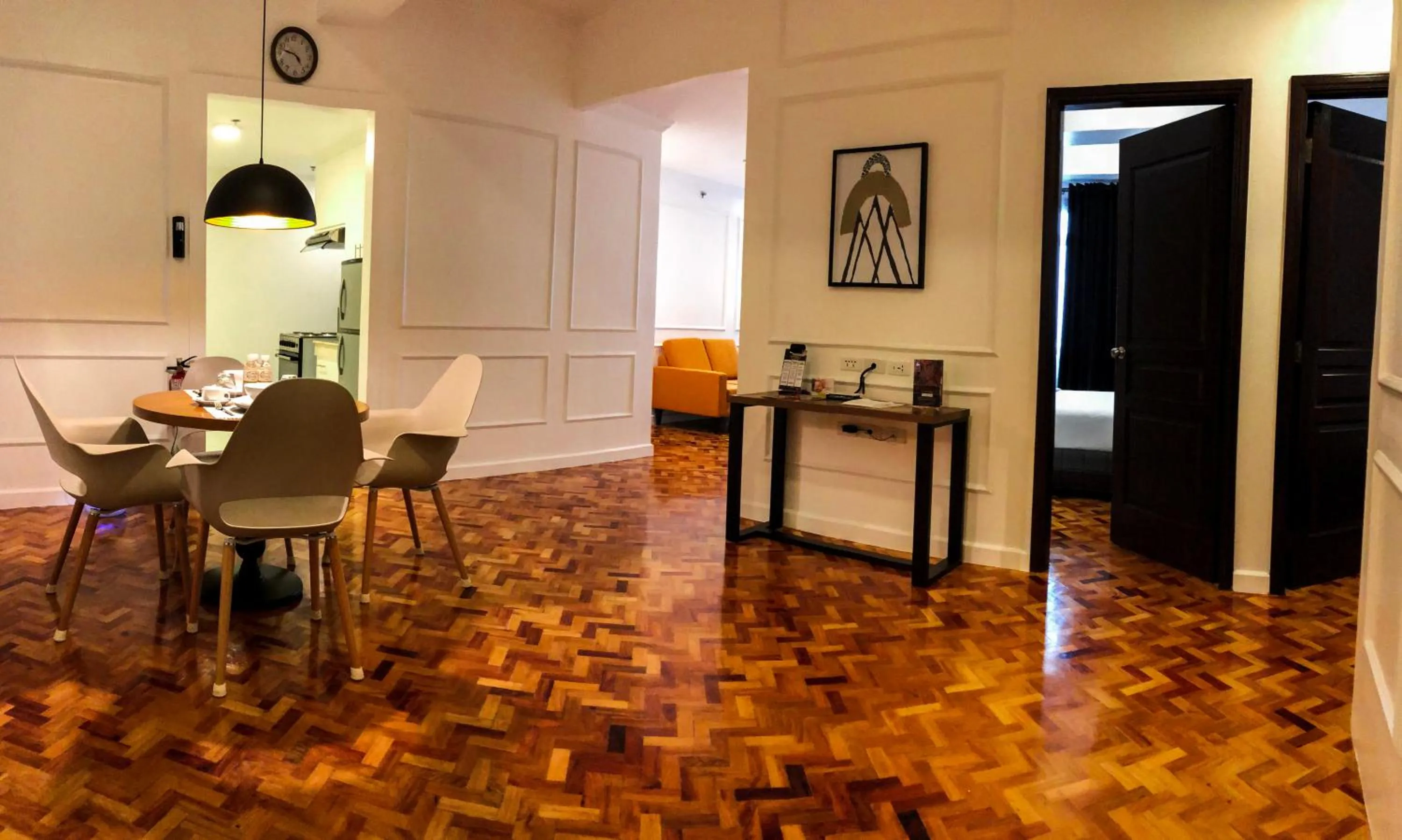 Living room in Parque España Residence Hotel