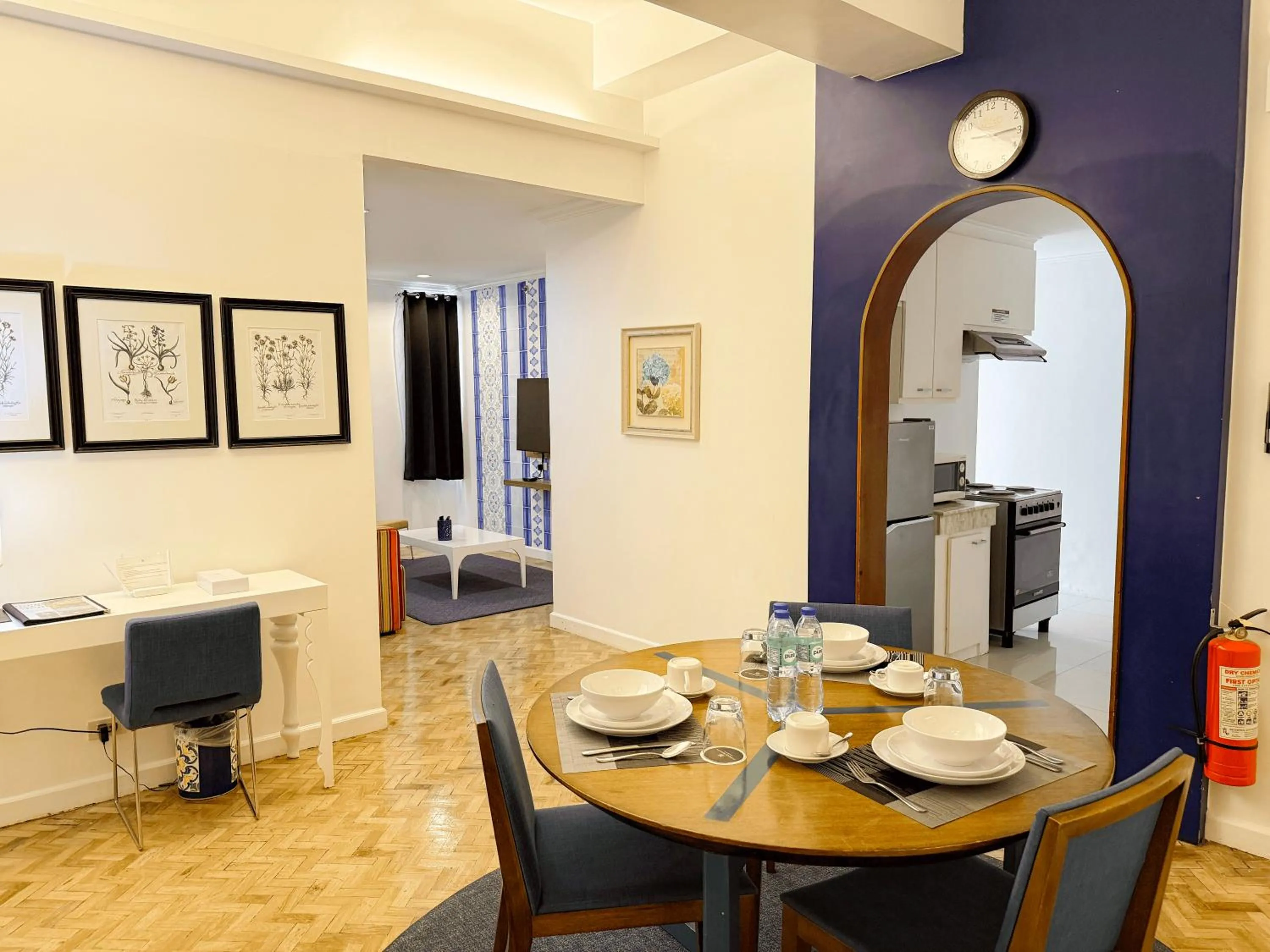 Living room in Parque España Residence Hotel