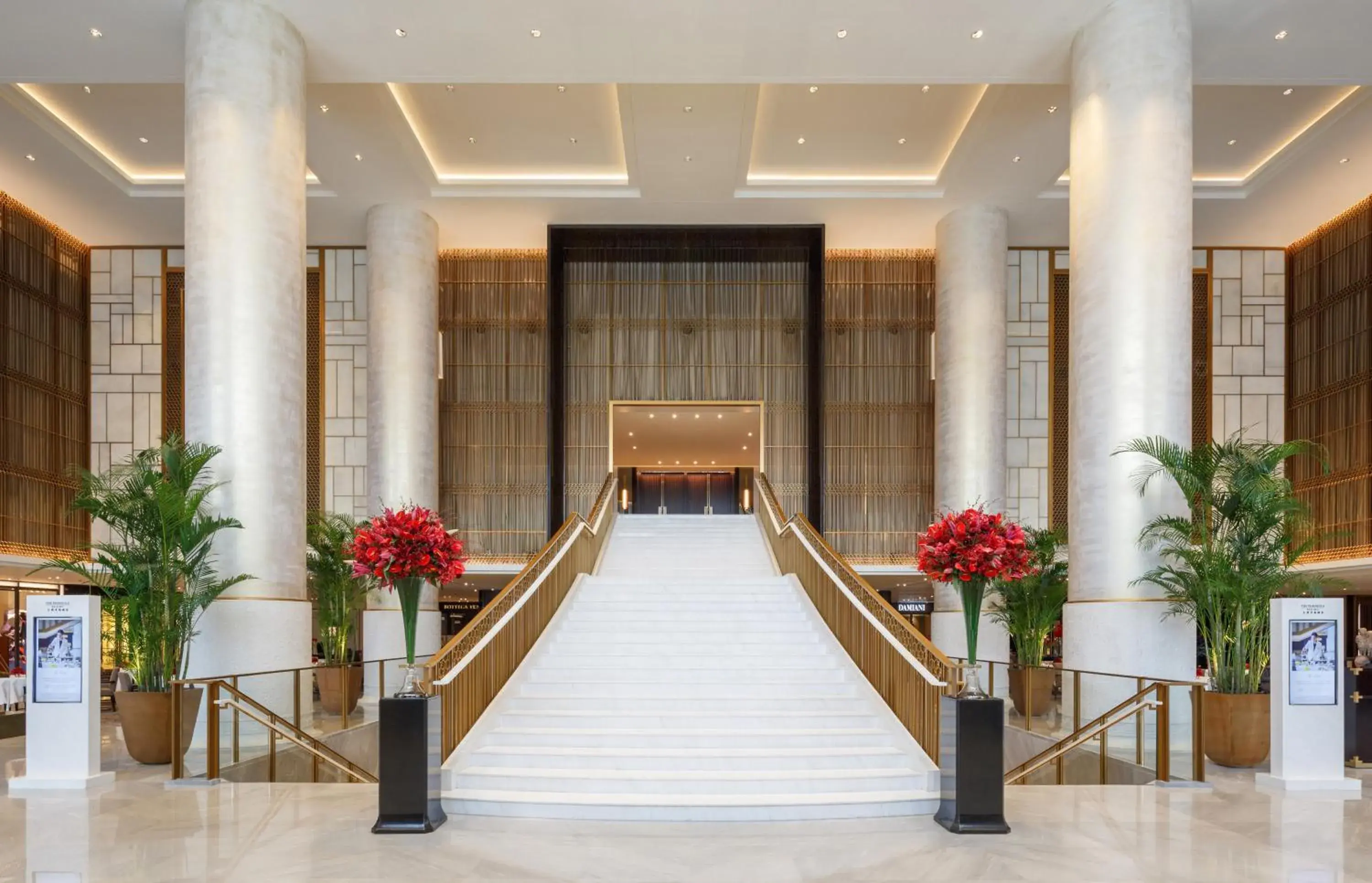 Lobby or reception in The Peninsula Beijing Lobby or reception in The Peninsula Beijing