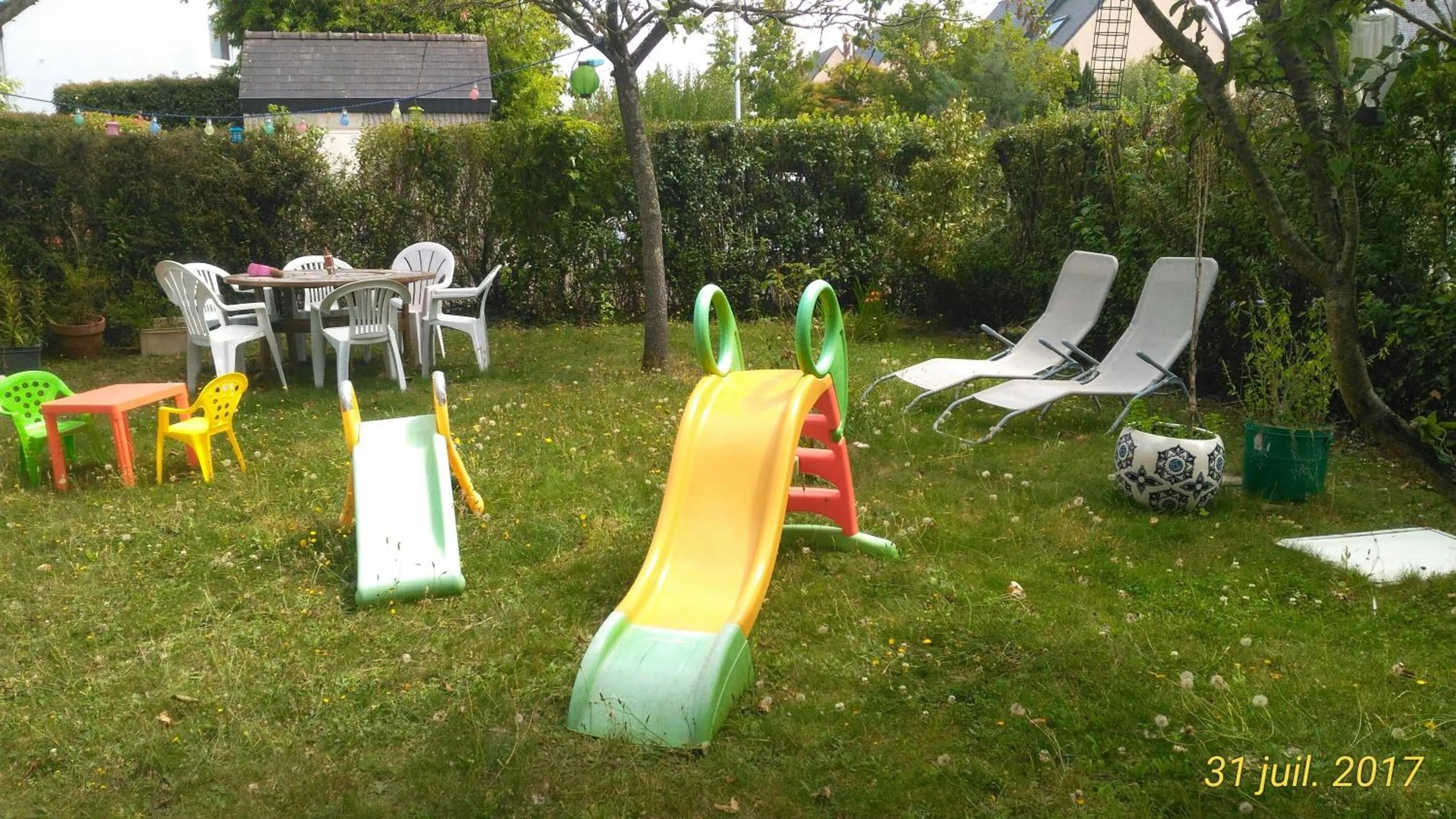 Children play ground in Maison La Chapelle