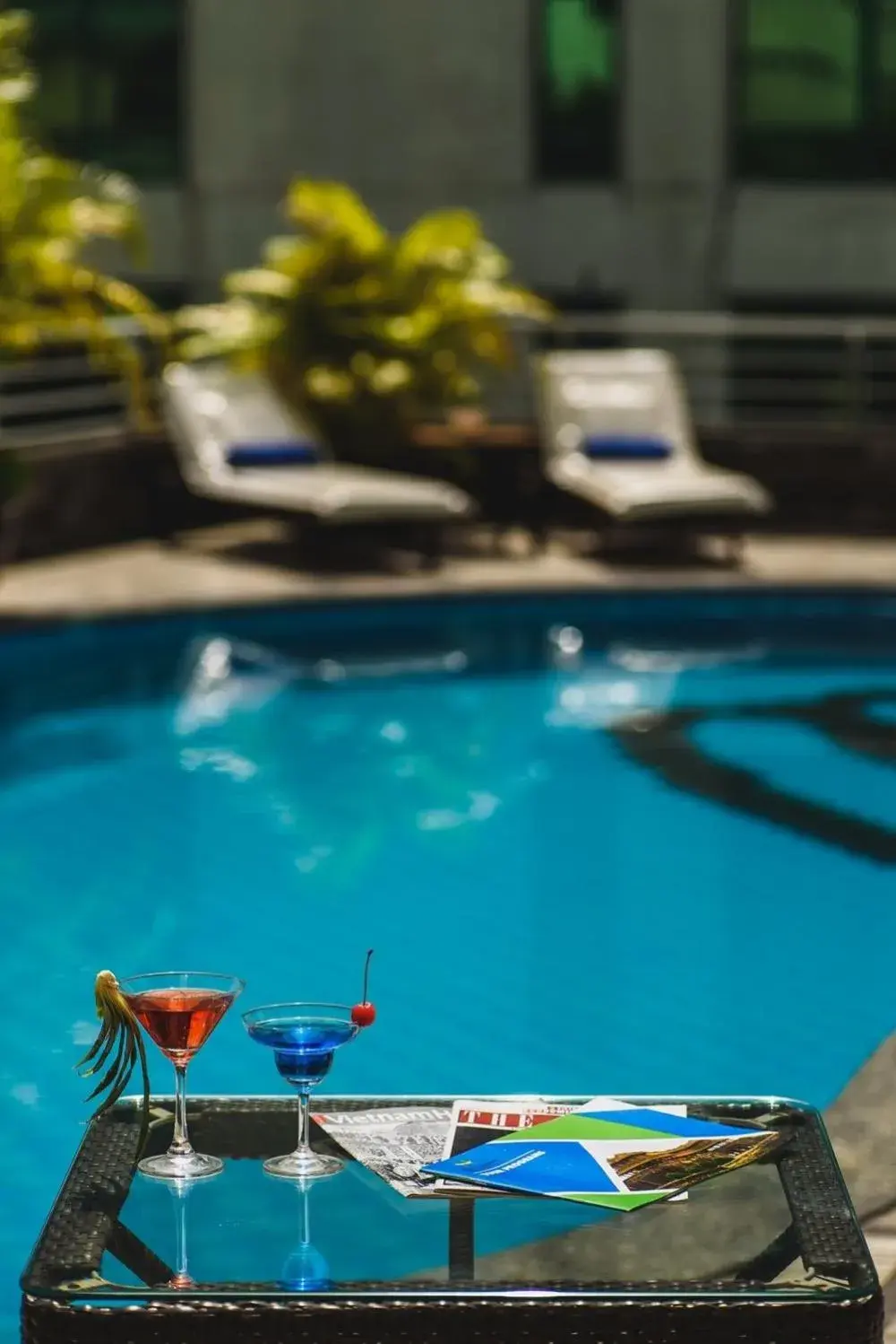 Swimming pool in Mondial Hotel Hue Swimming pool in Mondial Hotel Hue