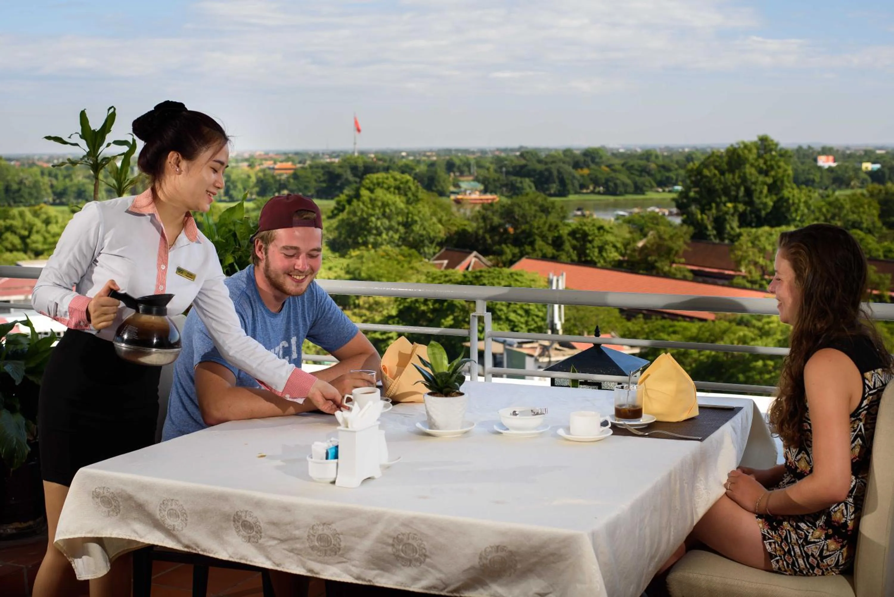River view in Mondial Hotel Hue