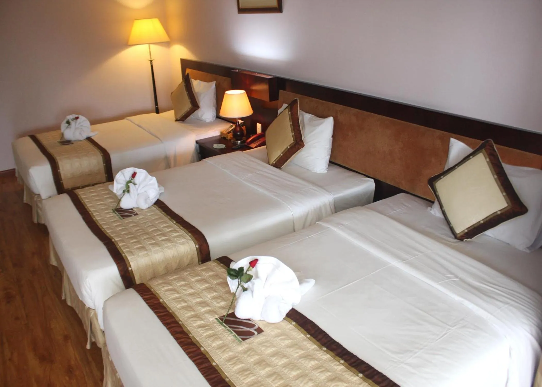 Bedroom, Bed in Mondial Hotel Hue