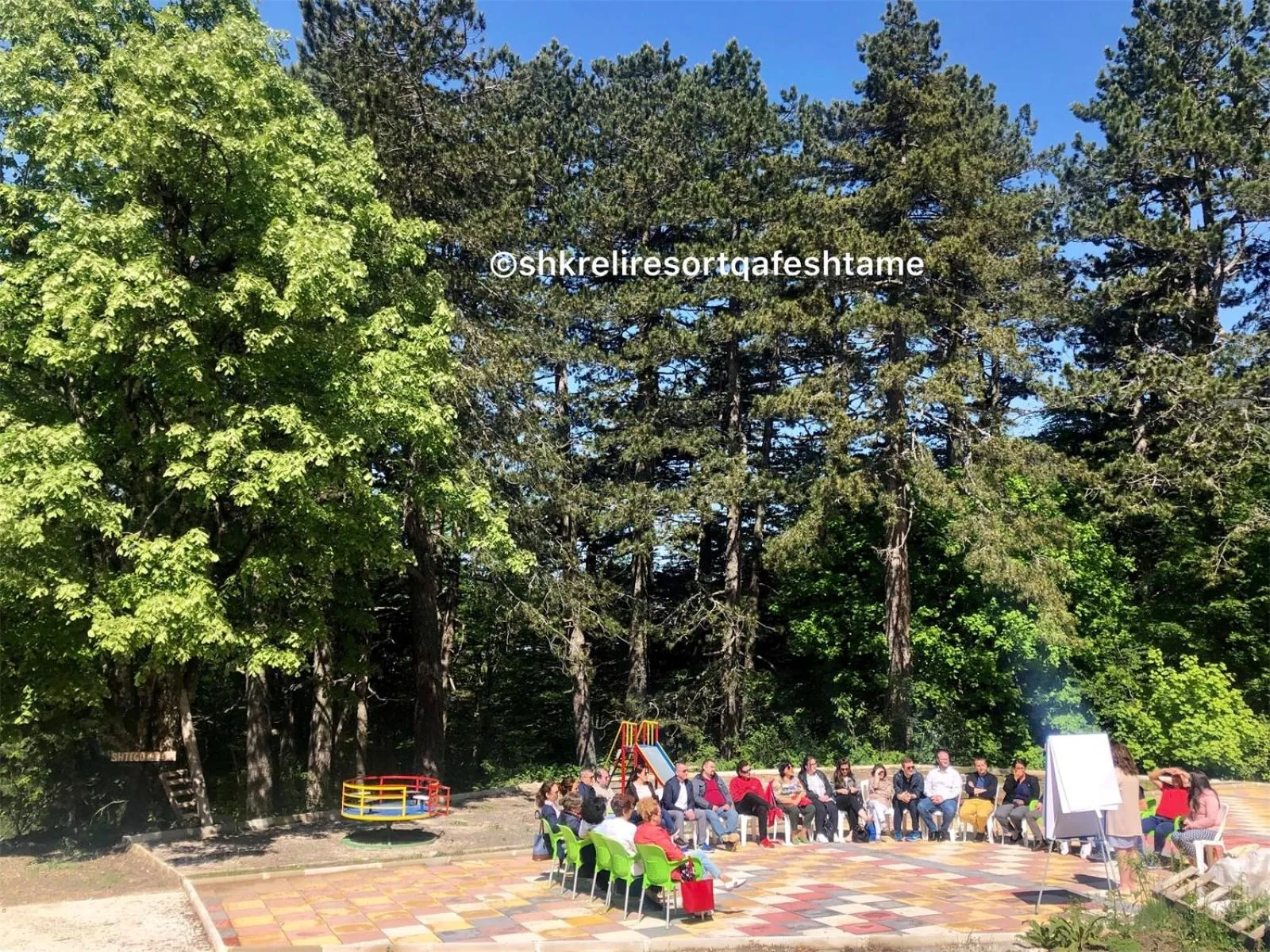 Spring in Shkreli Resort Qafeshtame