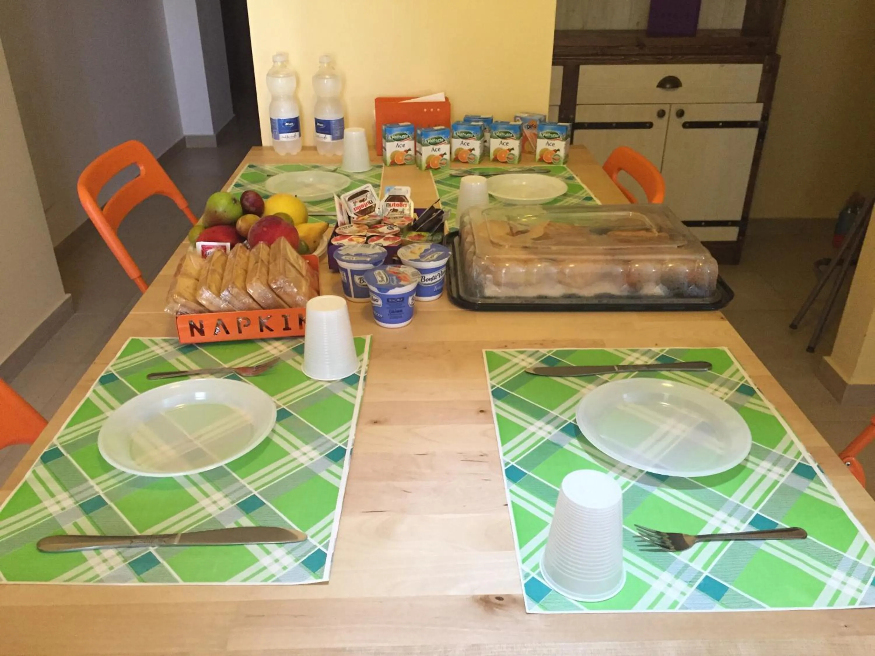 Italian breakfast in Le Quattro Stagioni