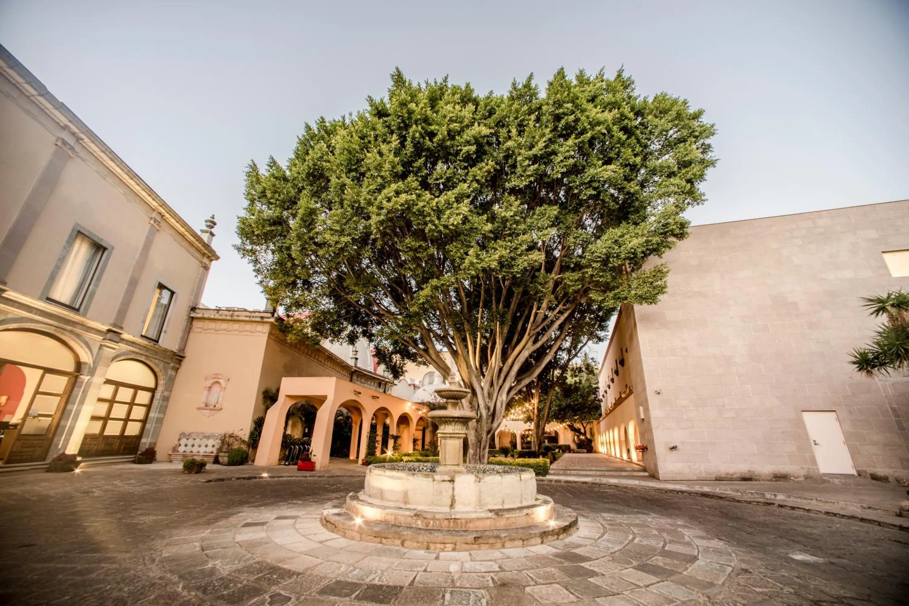 Property building in Hotel Ex-Hacienda San Xavier