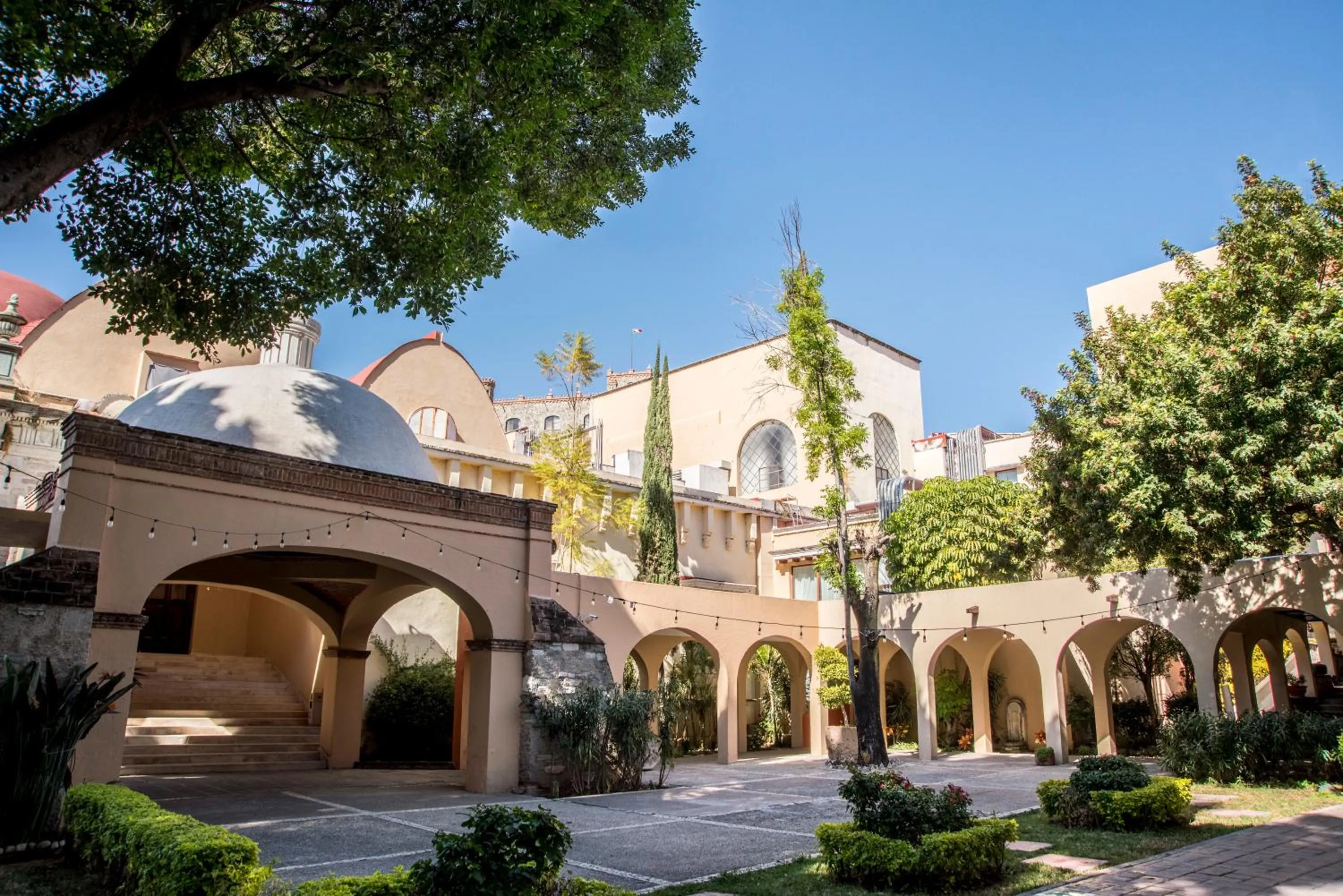 Property building in Hotel Ex-Hacienda San Xavier