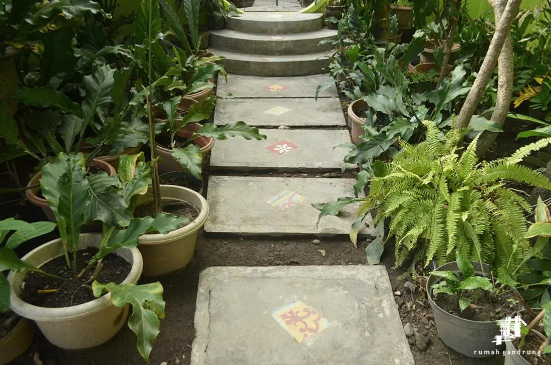 Facade/entrance in Rumah Gandrung