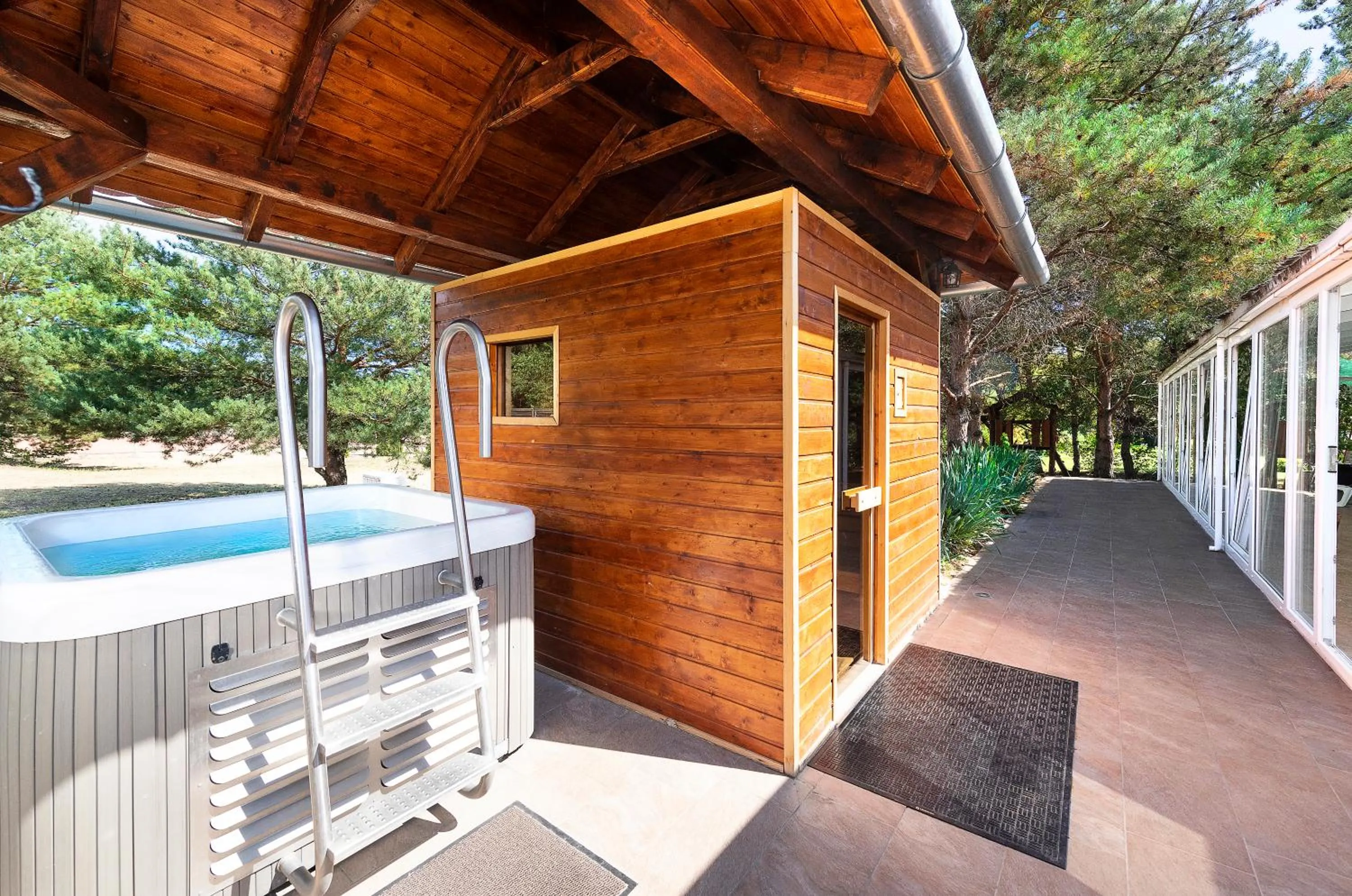 Sauna in Bodrogi Kúria Wellness Hotel