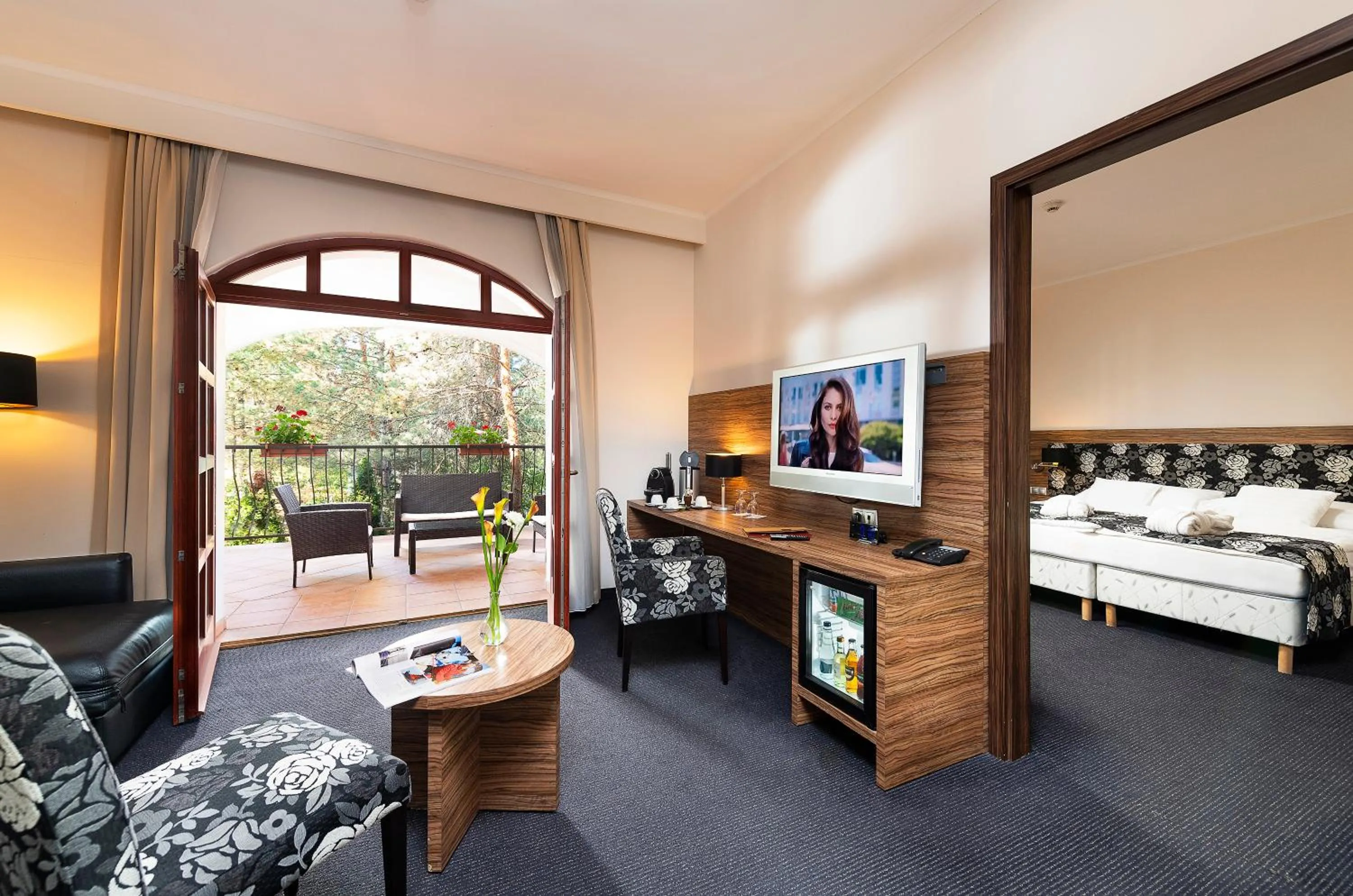 TV and multimedia, Bed in Bodrogi Kúria Wellness Hotel