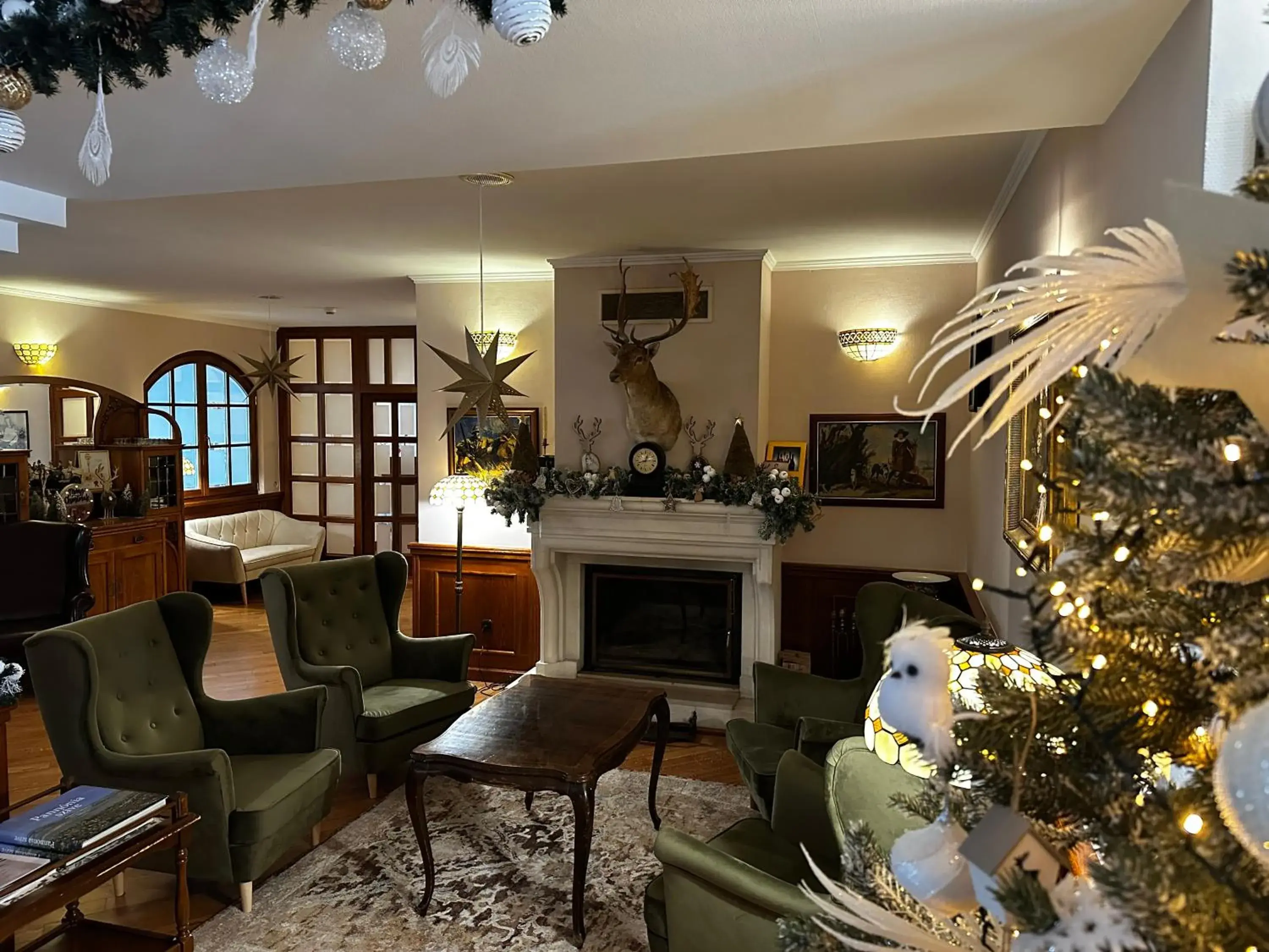 Lobby or reception in Bodrogi Kúria Wellness Hotel Lobby or reception in Bodrogi Kúria Wellness Hotel