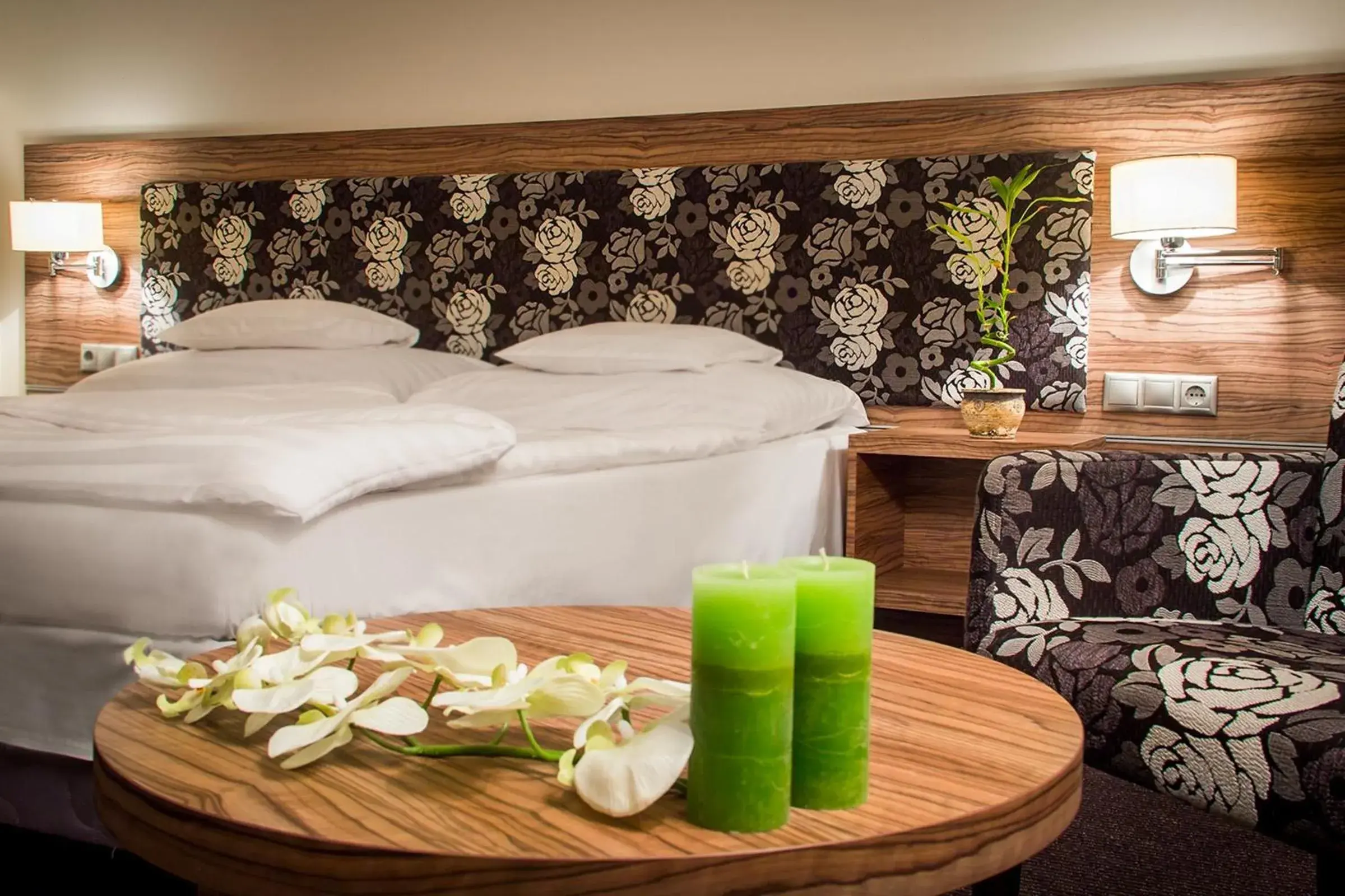 Bed in Bodrogi Kúria Wellness Hotel Bed in Bodrogi Kúria Wellness Hotel