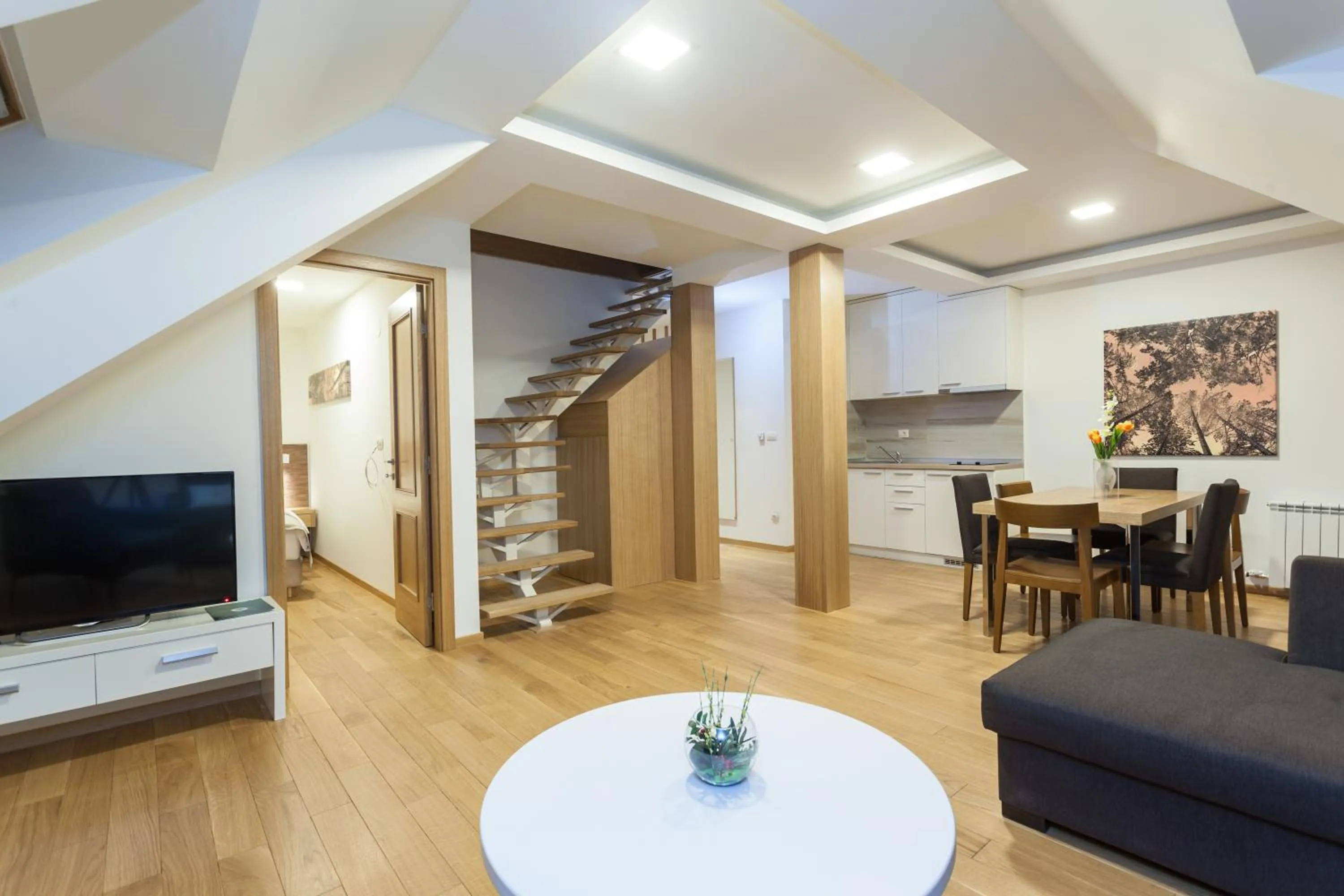 TV and multimedia in Vila Apartments Wellness&Spa