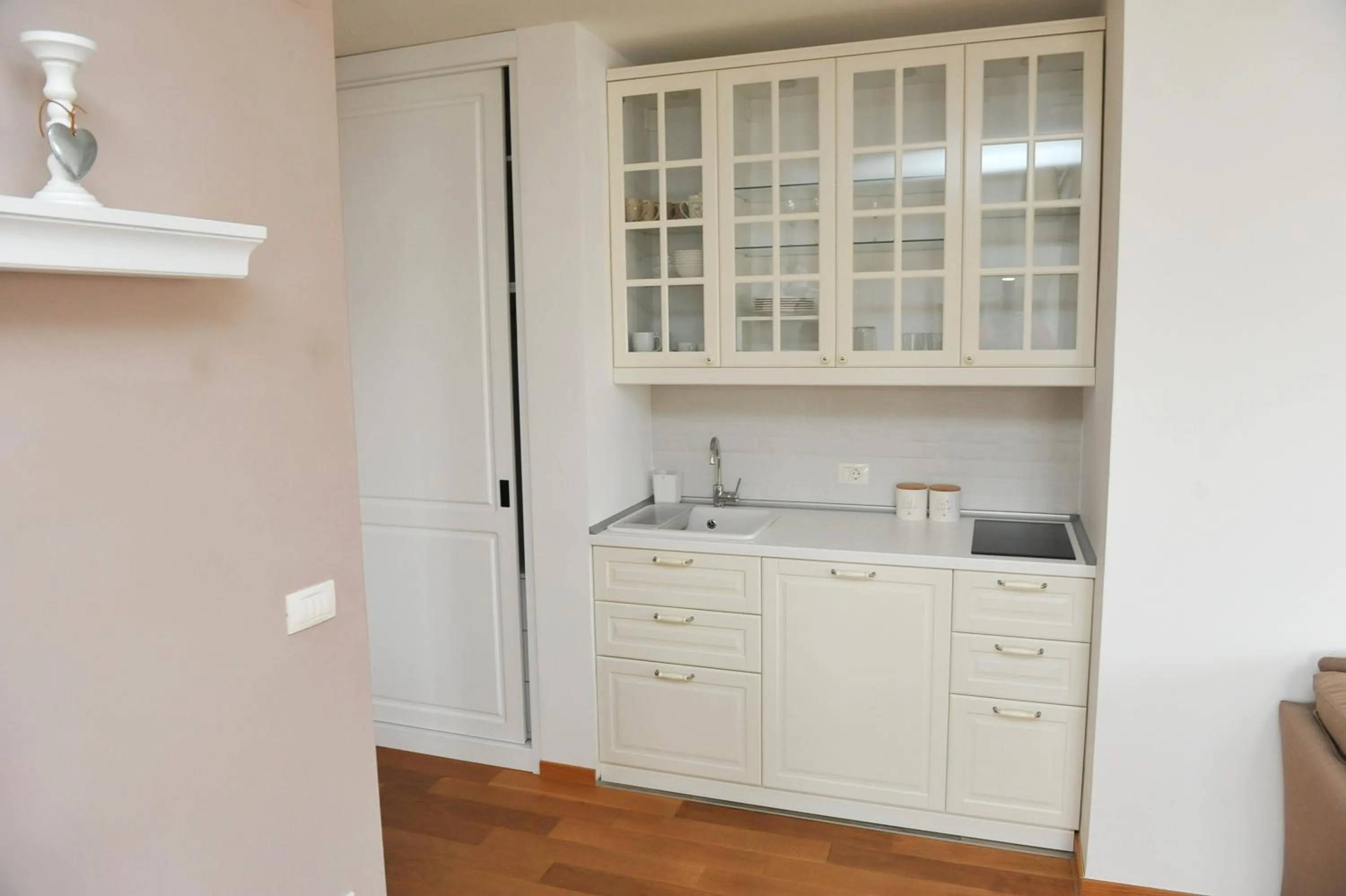 Kitchen or kitchenette in Vila Apartments Wellness&Spa