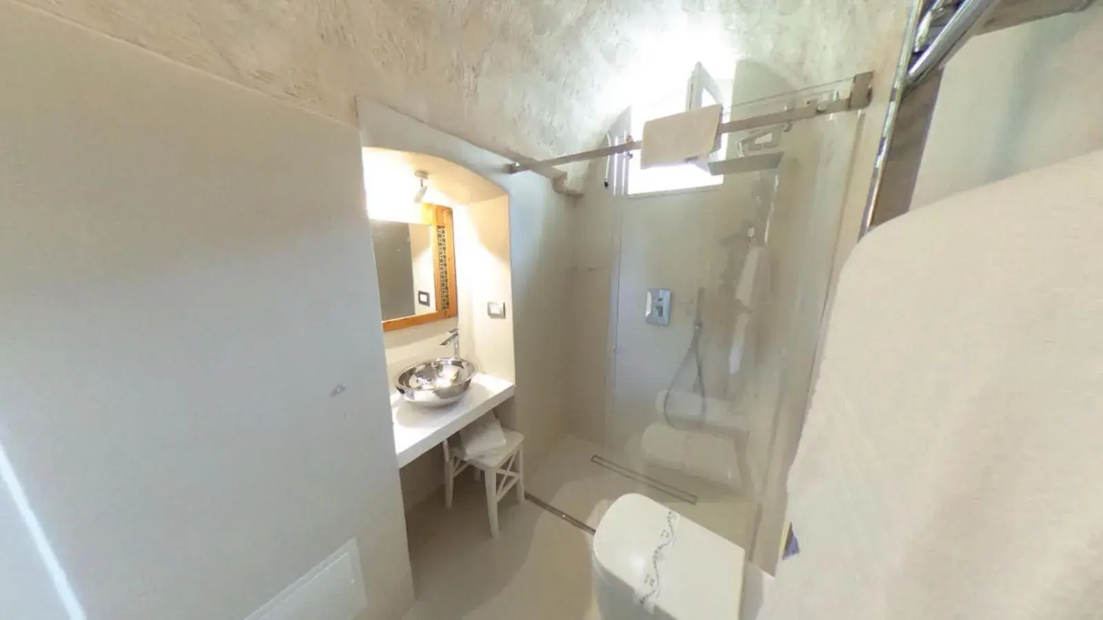 Bathroom in Thymus Residence nei Sassi Bathroom in Thymus Residence nei Sassi