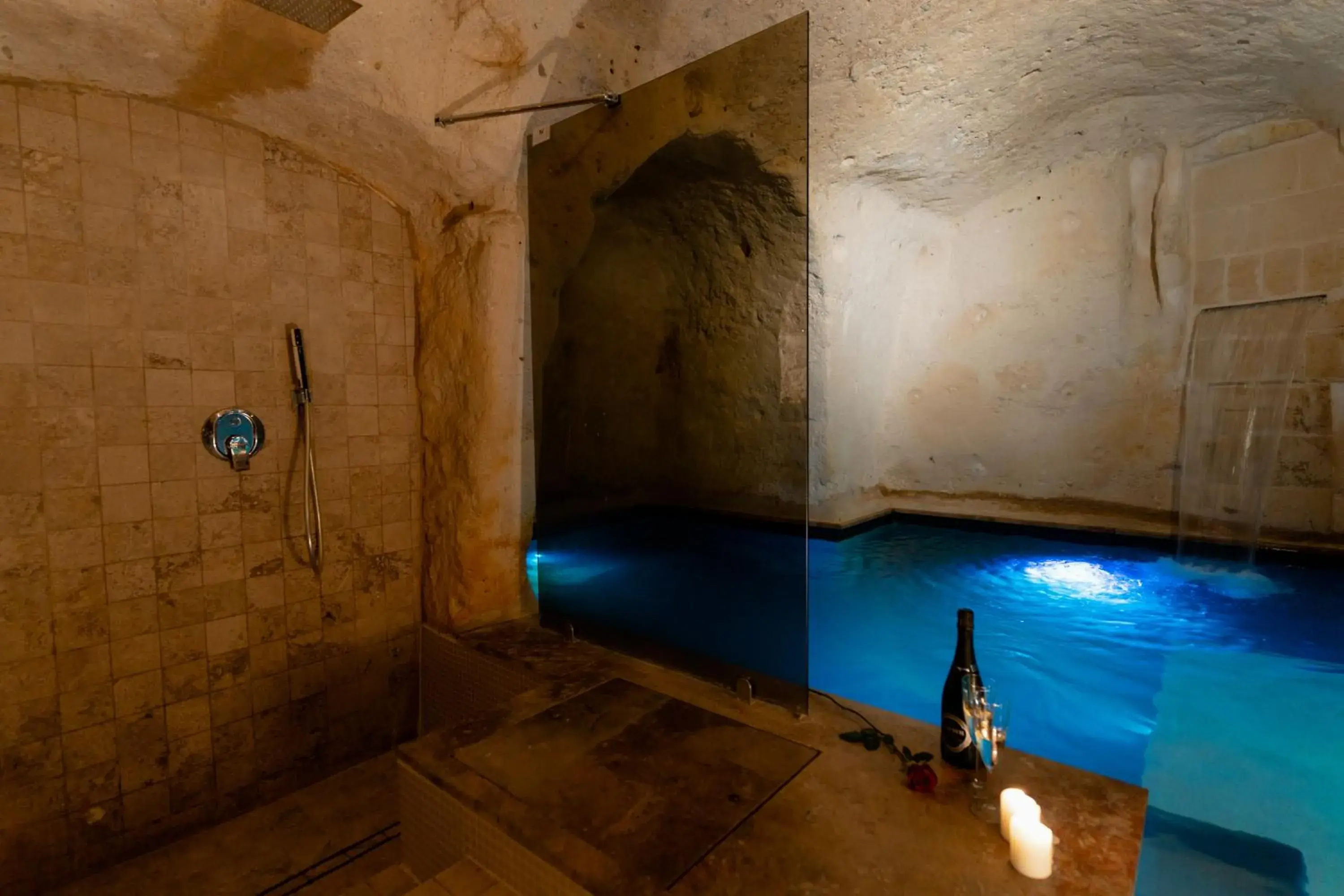 Spa and wellness centre/facilities in Thymus Residence nei Sassi Spa and wellness centre/facilities in Thymus Residence nei Sassi