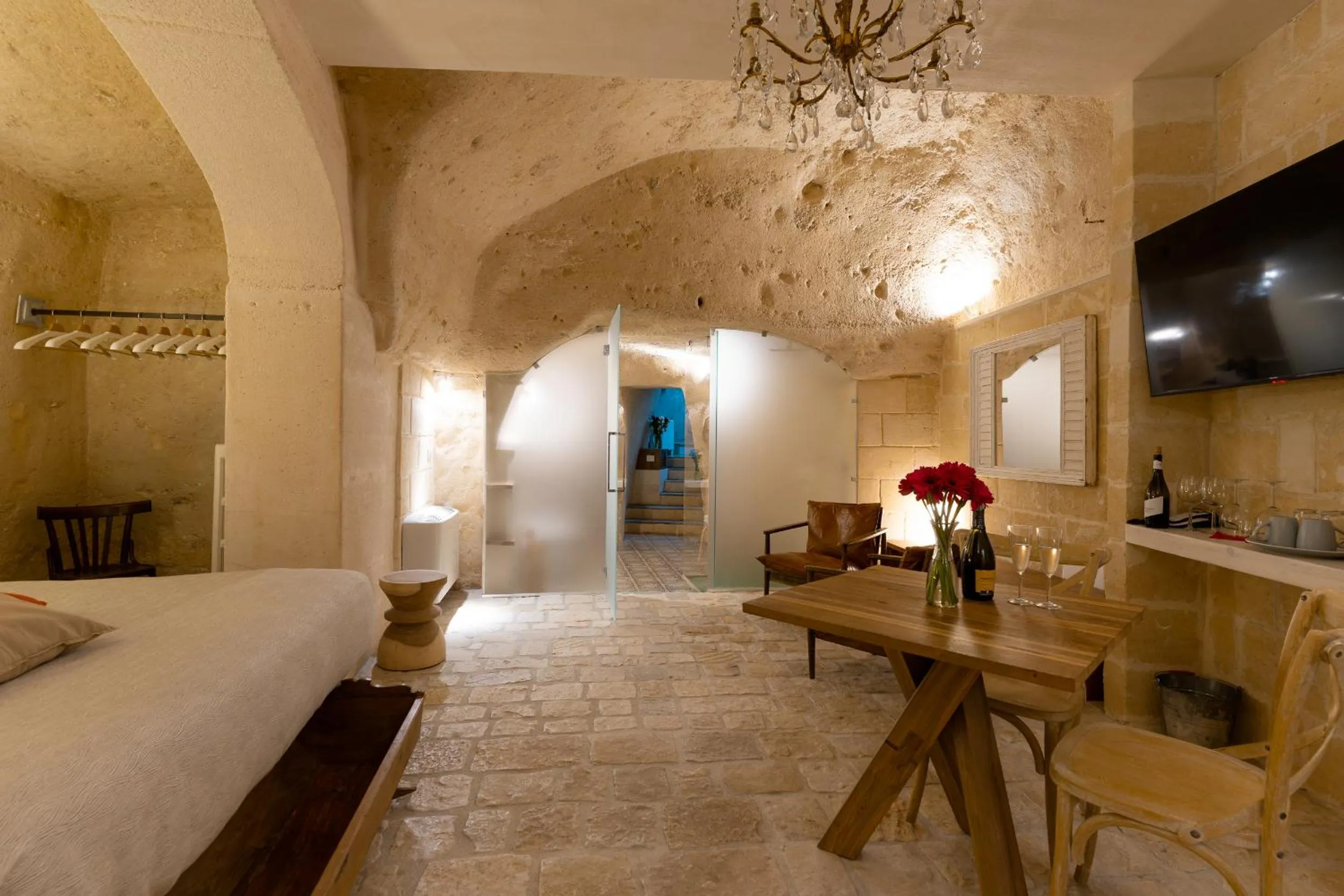 Bed in Thymus Residence nei Sassi