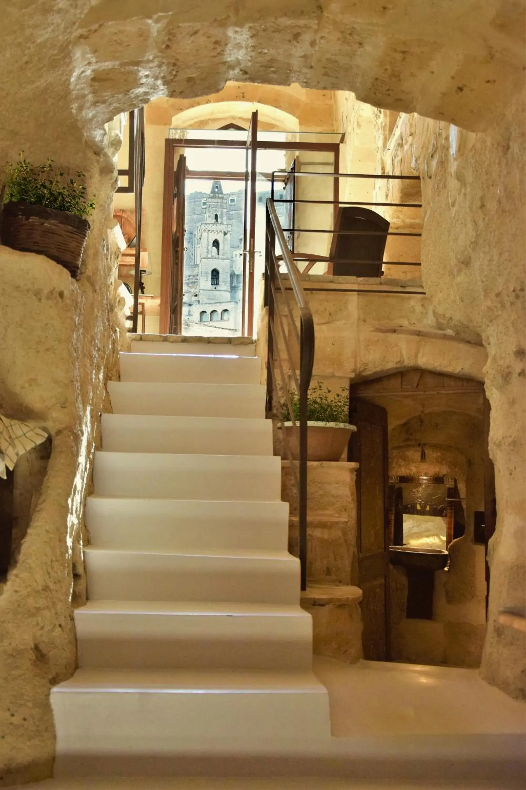 Lobby or reception in Thymus Residence nei Sassi Lobby or reception in Thymus Residence nei Sassi