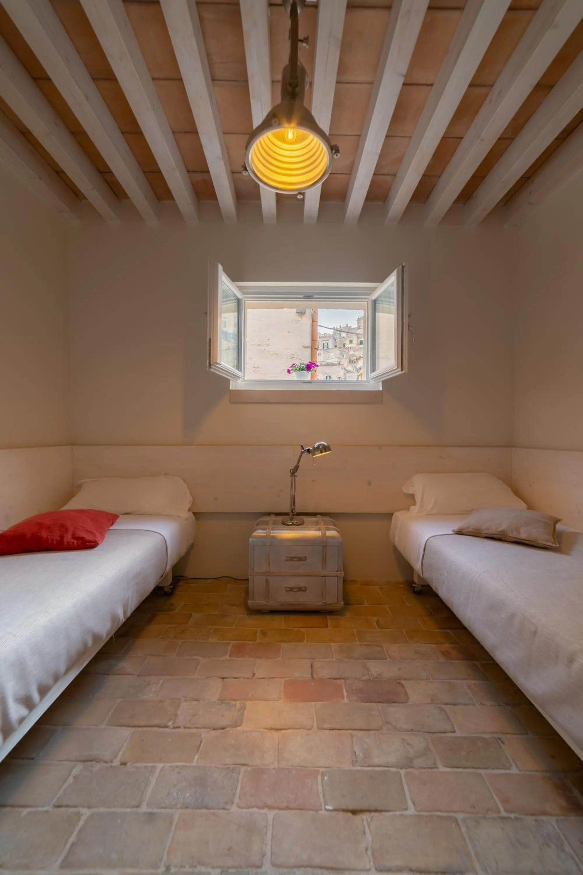 Bedroom, Bed in Thymus Residence nei Sassi