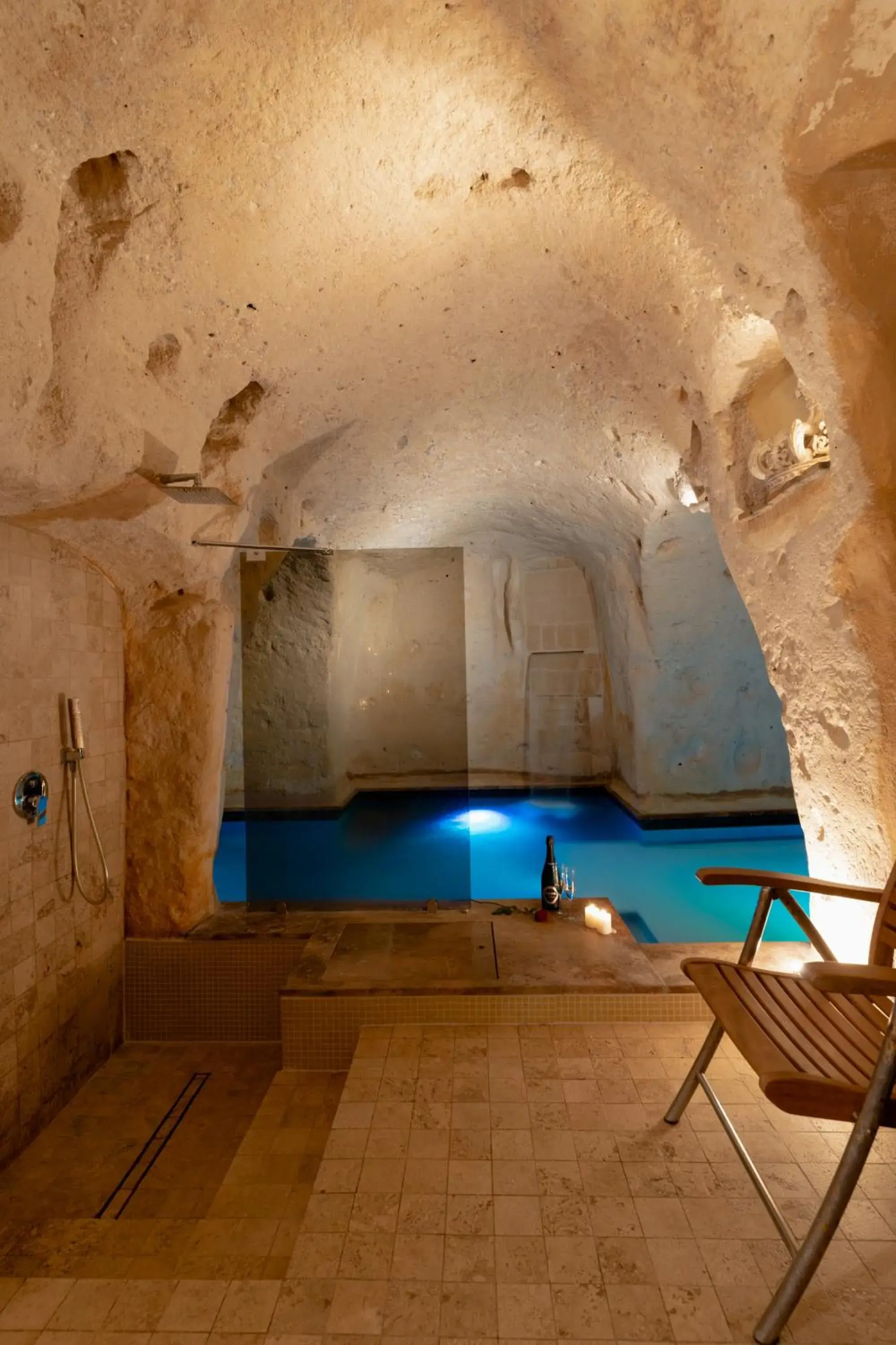 Spa and wellness centre/facilities in Thymus Residence nei Sassi Spa and wellness centre/facilities in Thymus Residence nei Sassi