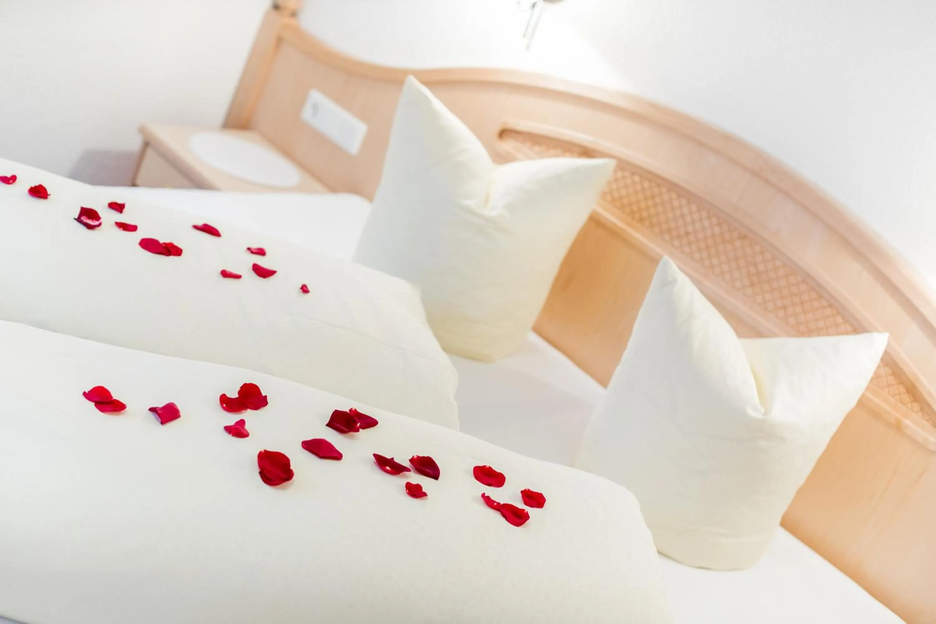 Decorative detail, Bed in Hotel-Garni Weidacherhof