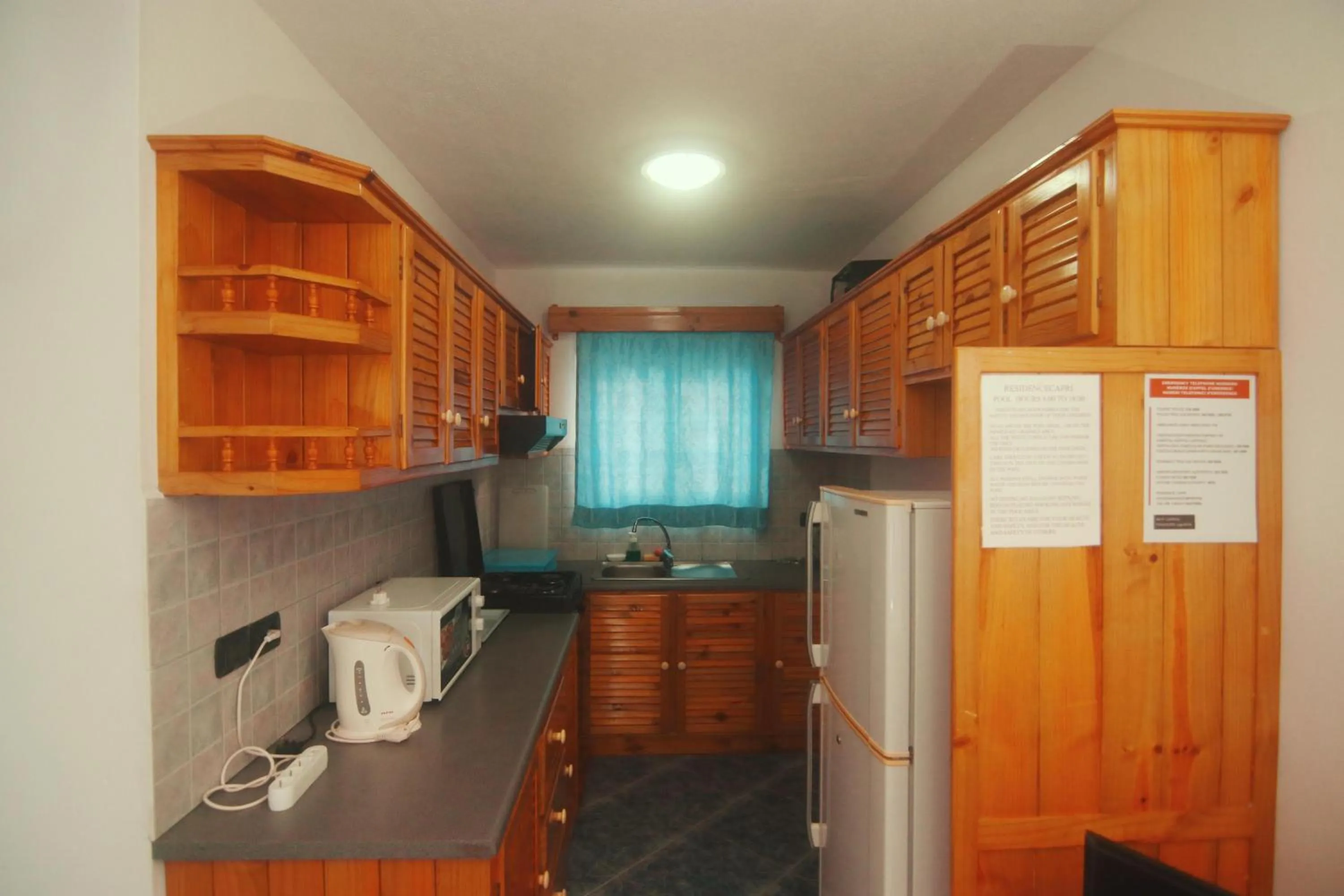 Kitchen or kitchenette in Residence Capri - Mont Choisy