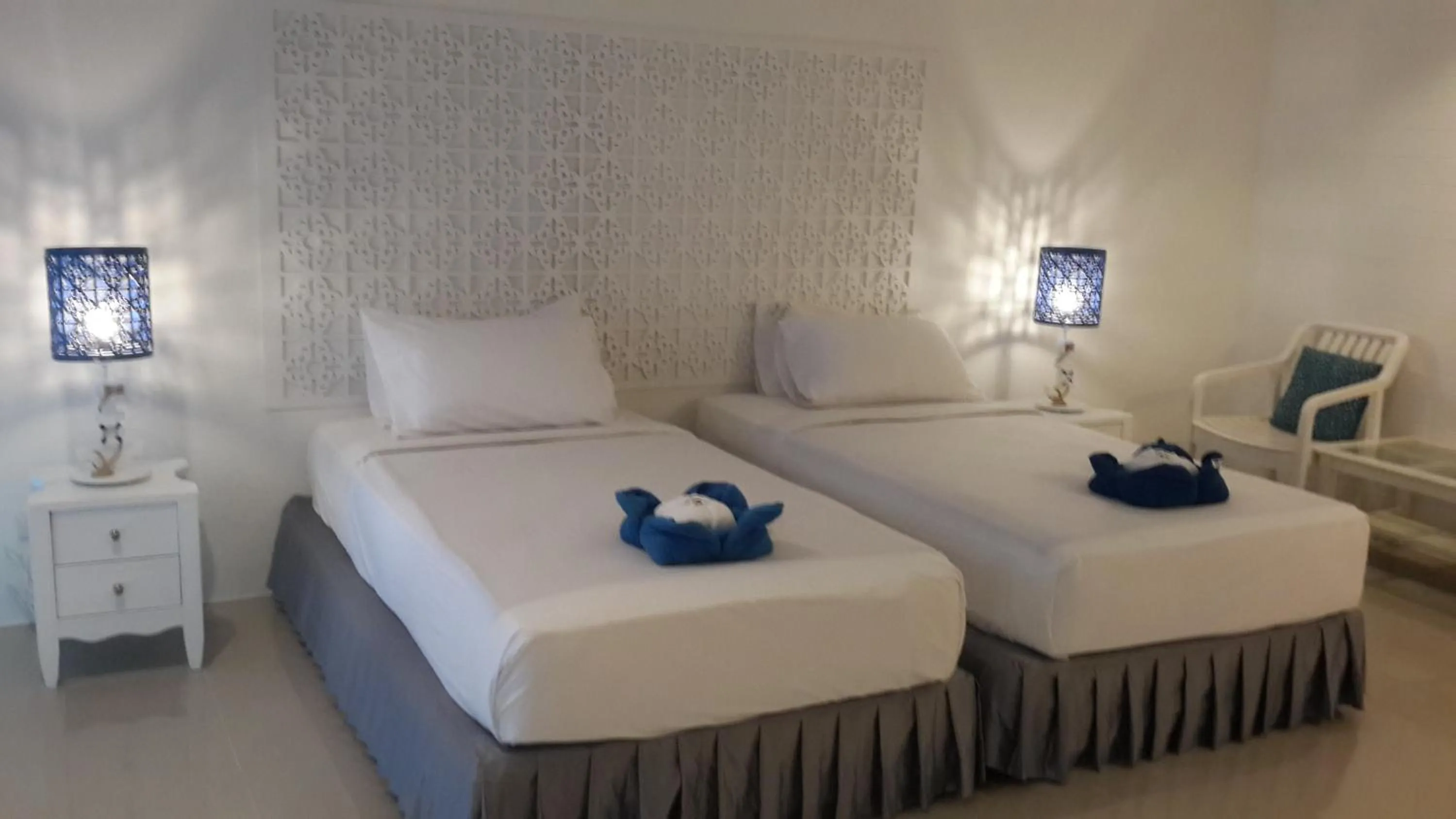 Bed in PP Blue Sky Resort-SHA Plus