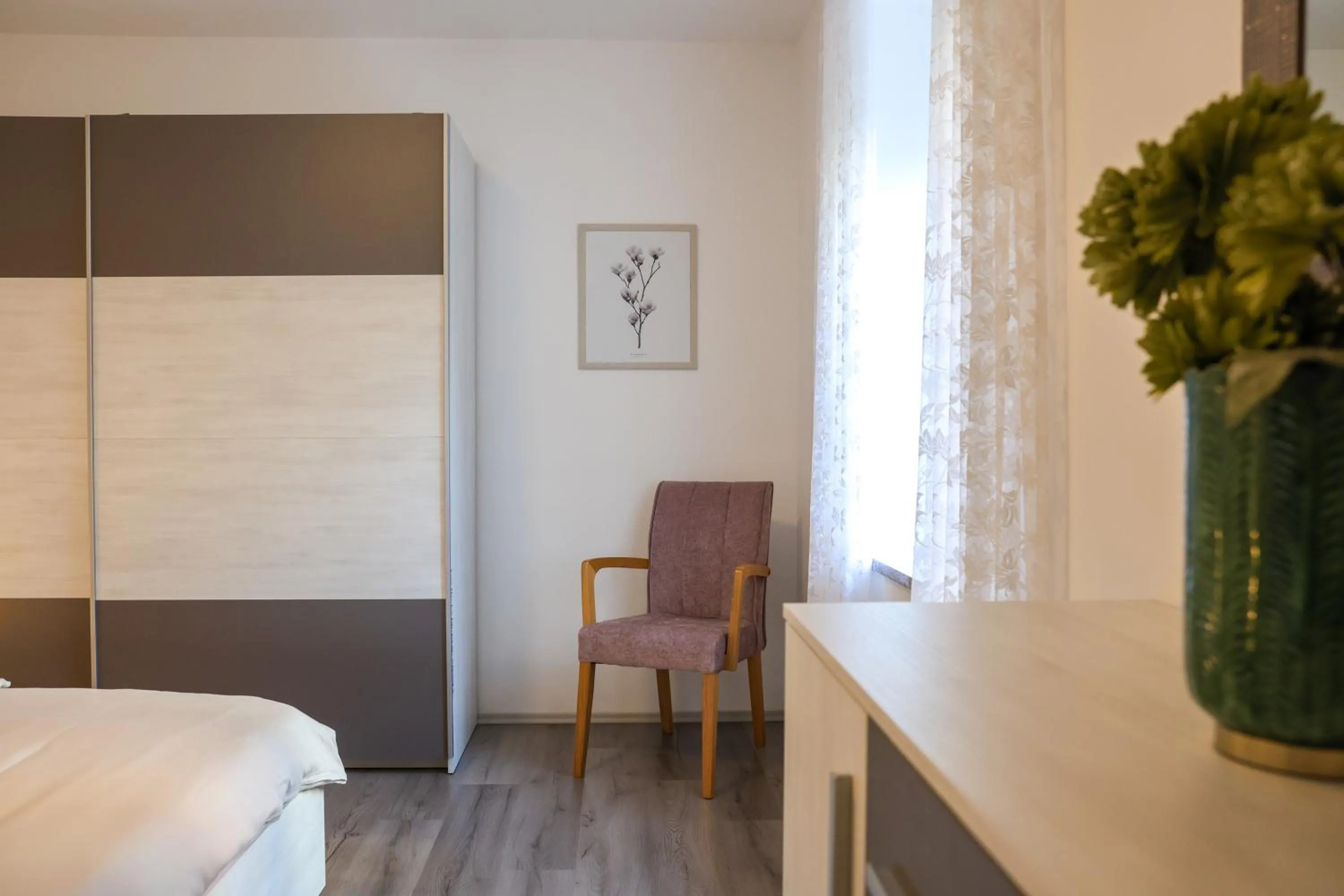 Bed in Apartment Piano