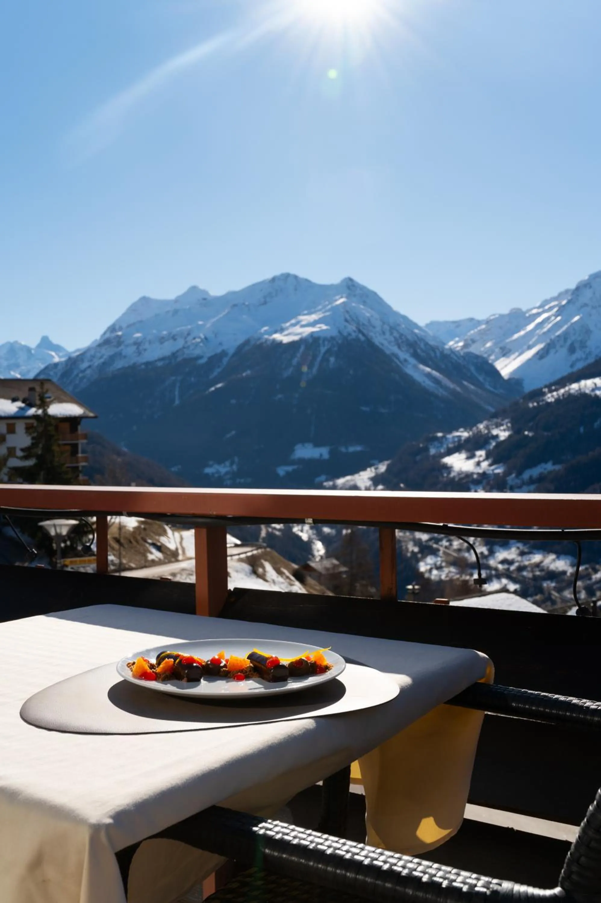 Balcony/Terrace in Hotel le Beausite
