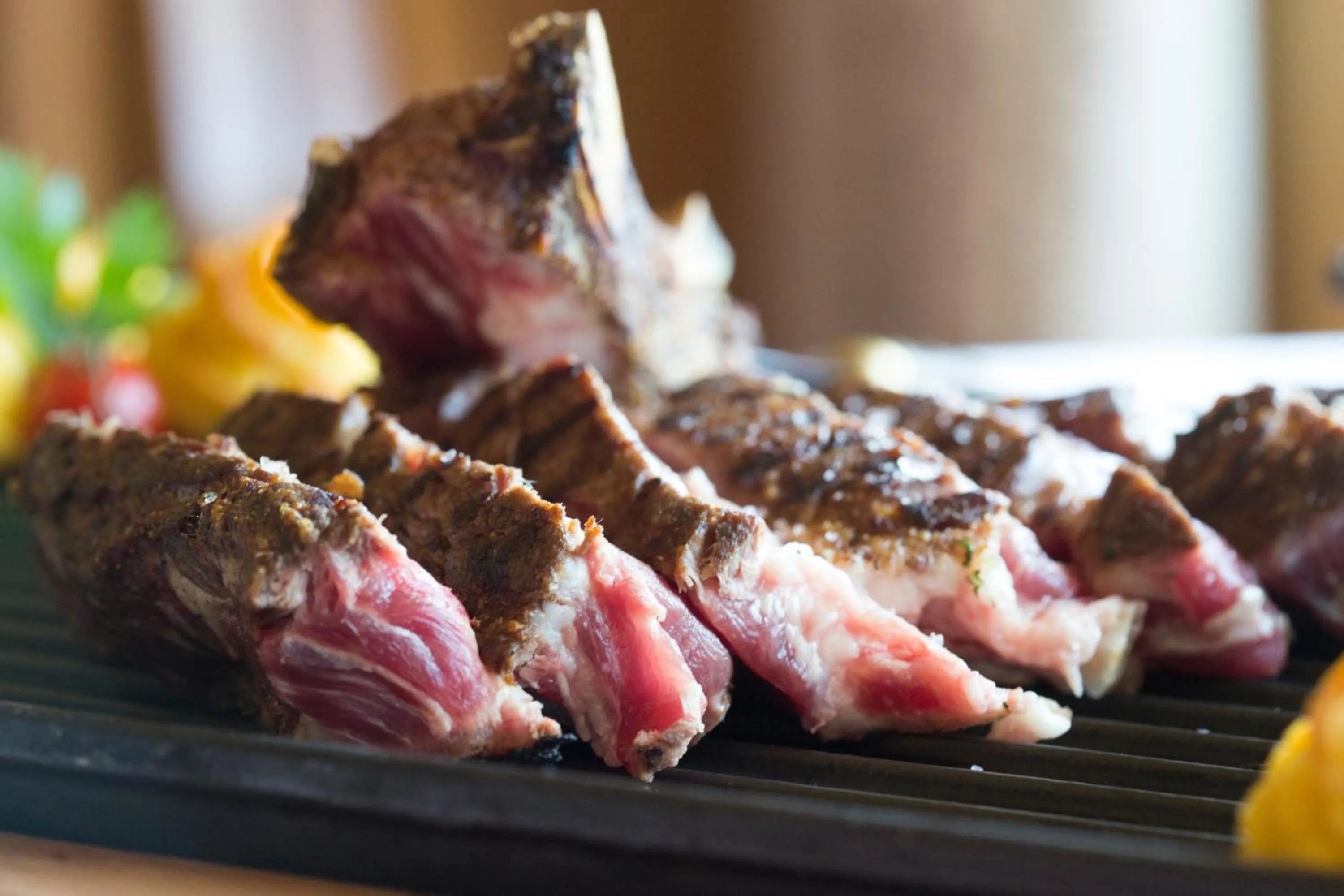 Restaurant/places to eat in Hotel le Beausite