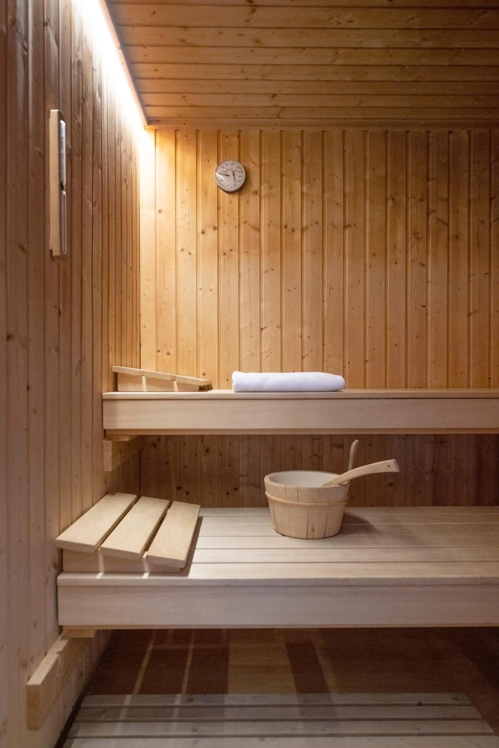 Sauna in Hotel le Beausite
