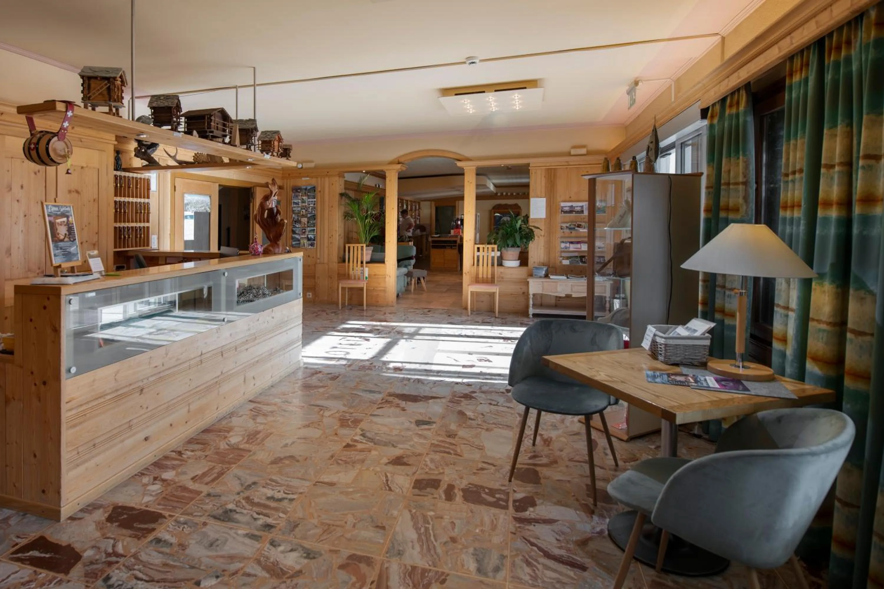 Lobby or reception in Hotel le Beausite