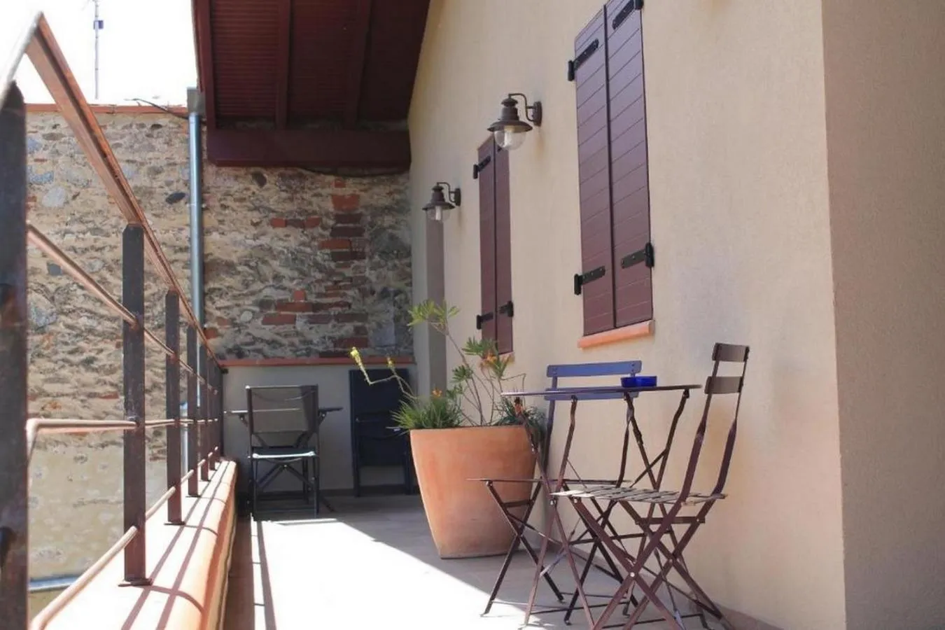 Balcony/Terrace in Domaine De La Tannerie chambres d'hôtes et appartements
