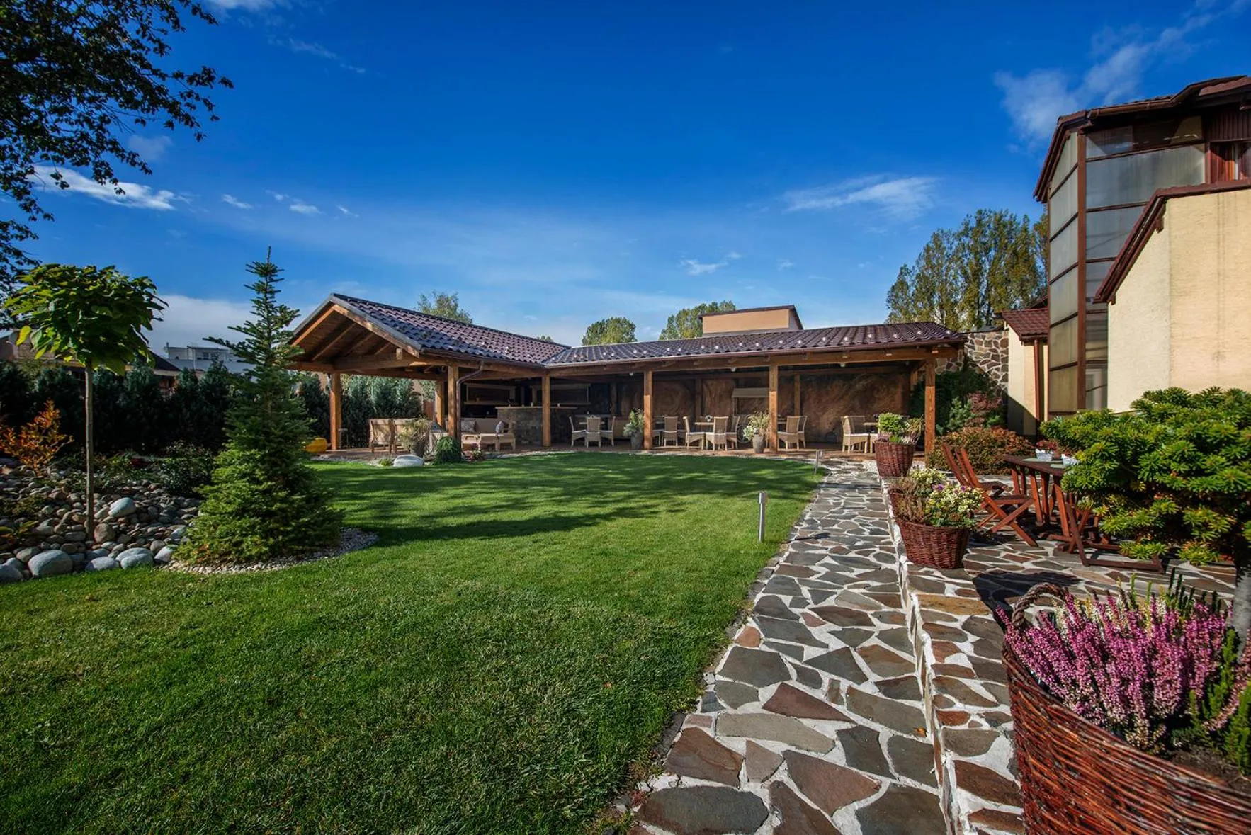 Property building in Wellness Penzión Vila Mery