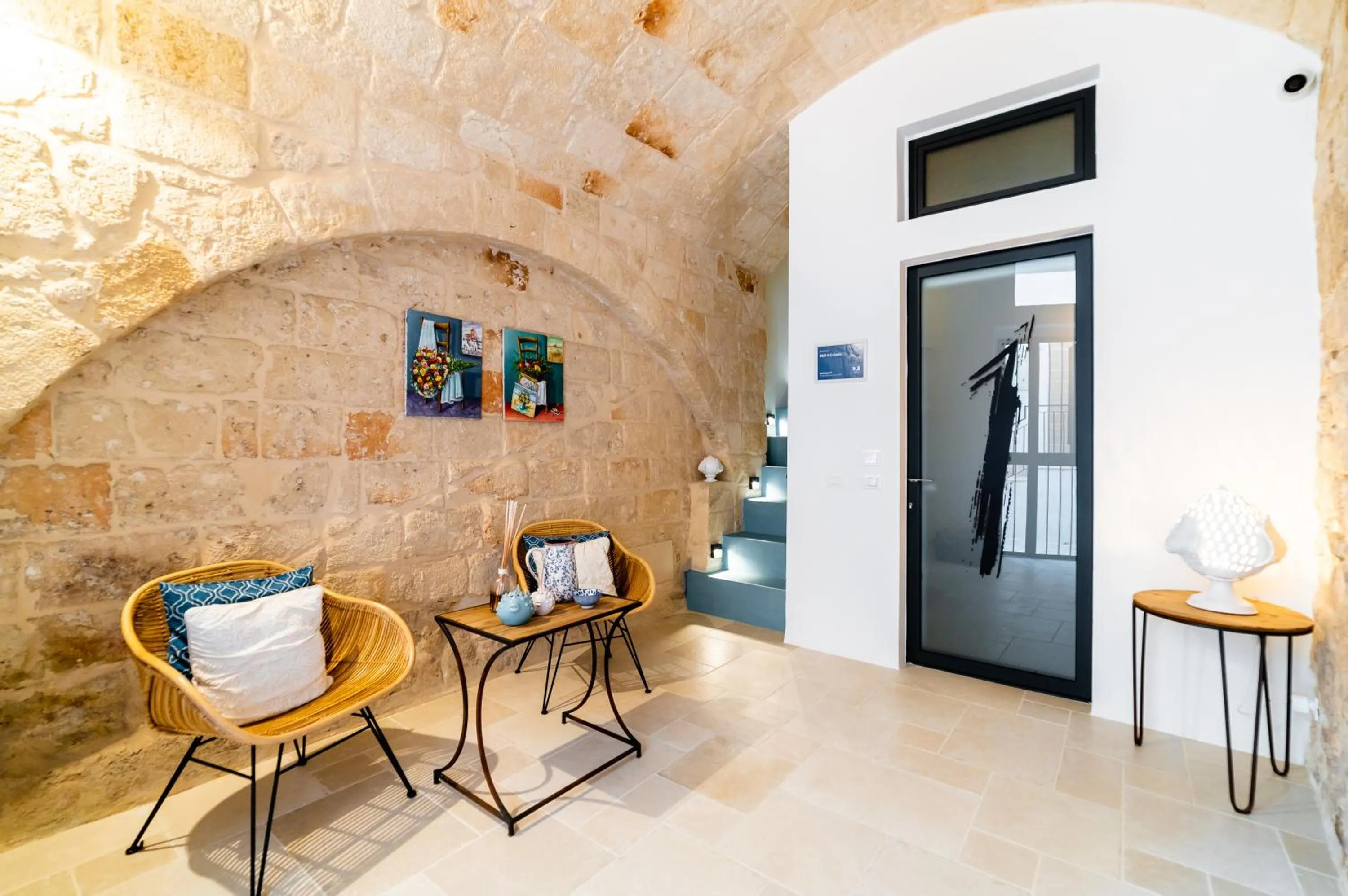 Lobby or reception in B&B A C-Caste