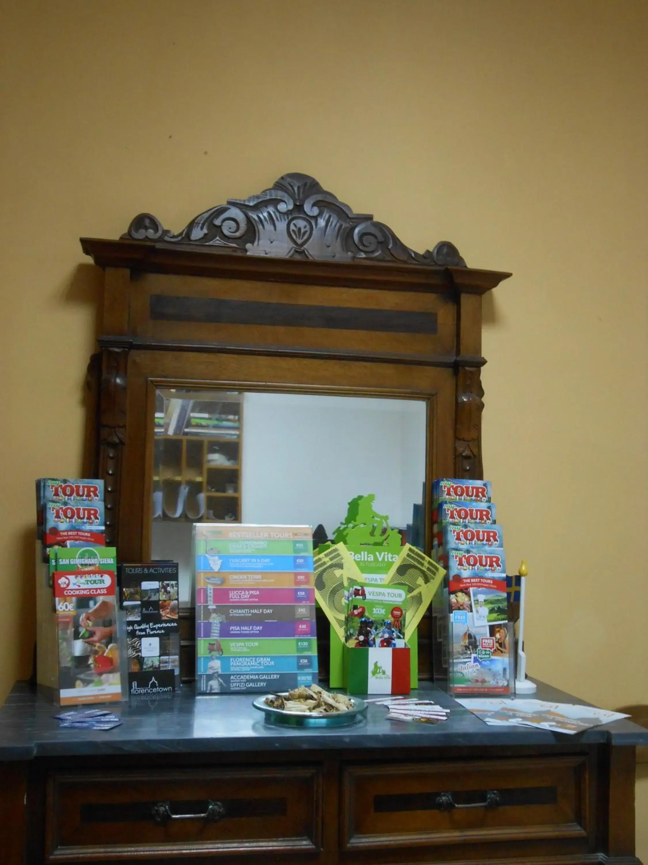 Lobby or reception in Hotel Aline Lobby or reception in Hotel Aline