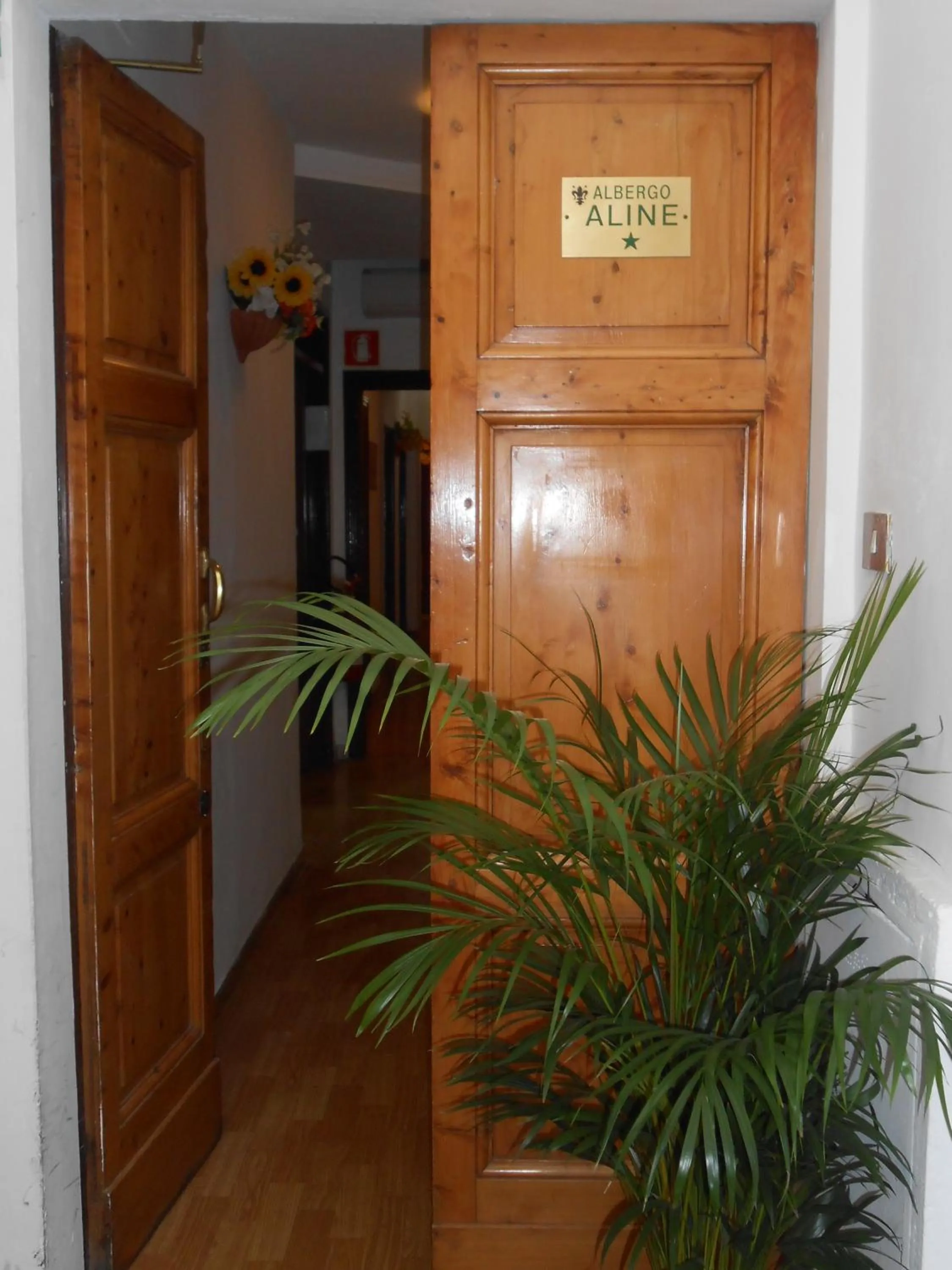 Facade/entrance in Hotel Aline