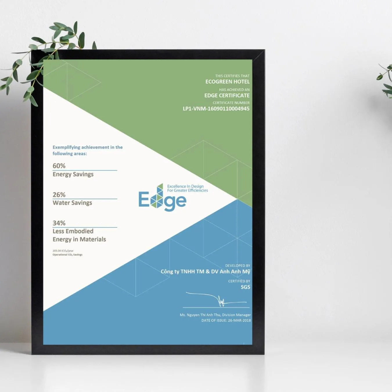 Property building in Eco Green Boutique Hotel Da Nang