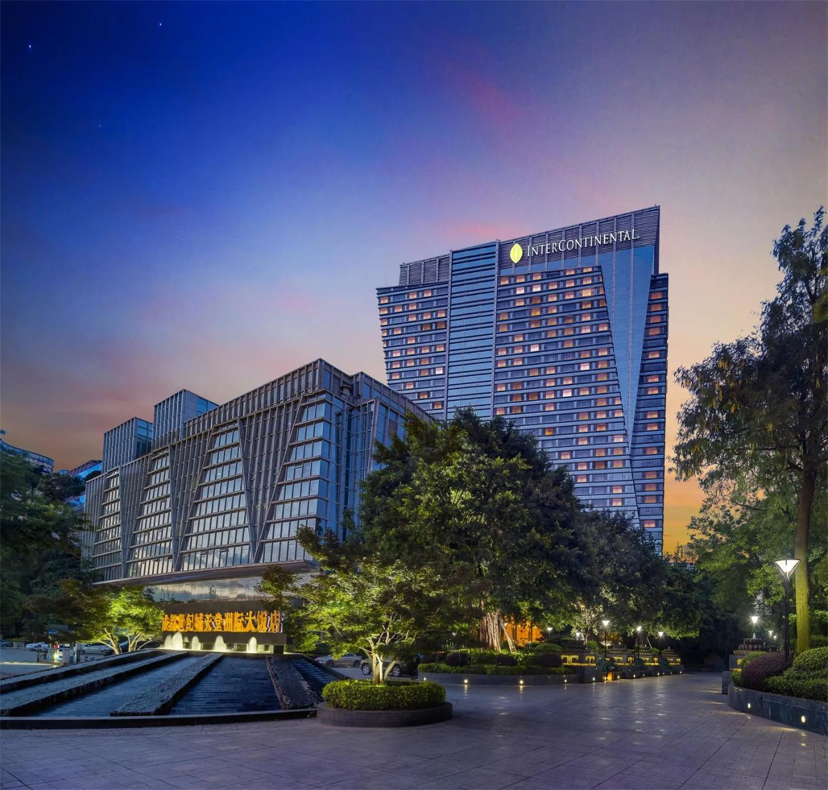 Property building in InterContinental Century City Chengdu