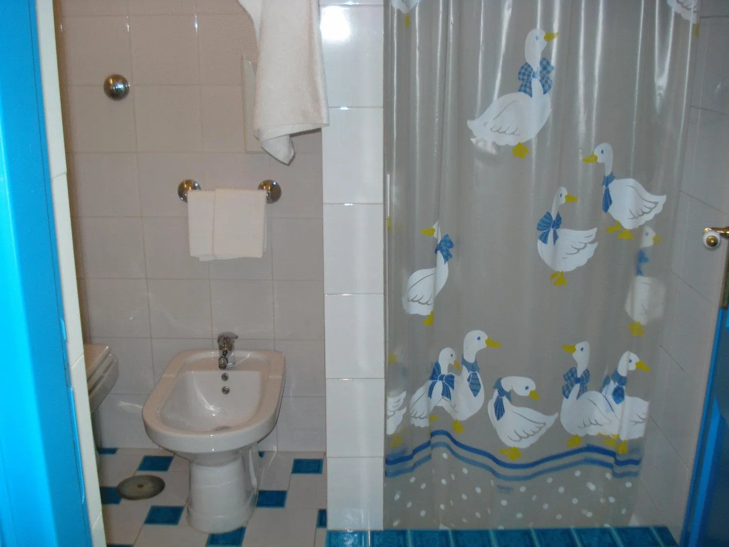 Bathroom in Hotel La Lampara