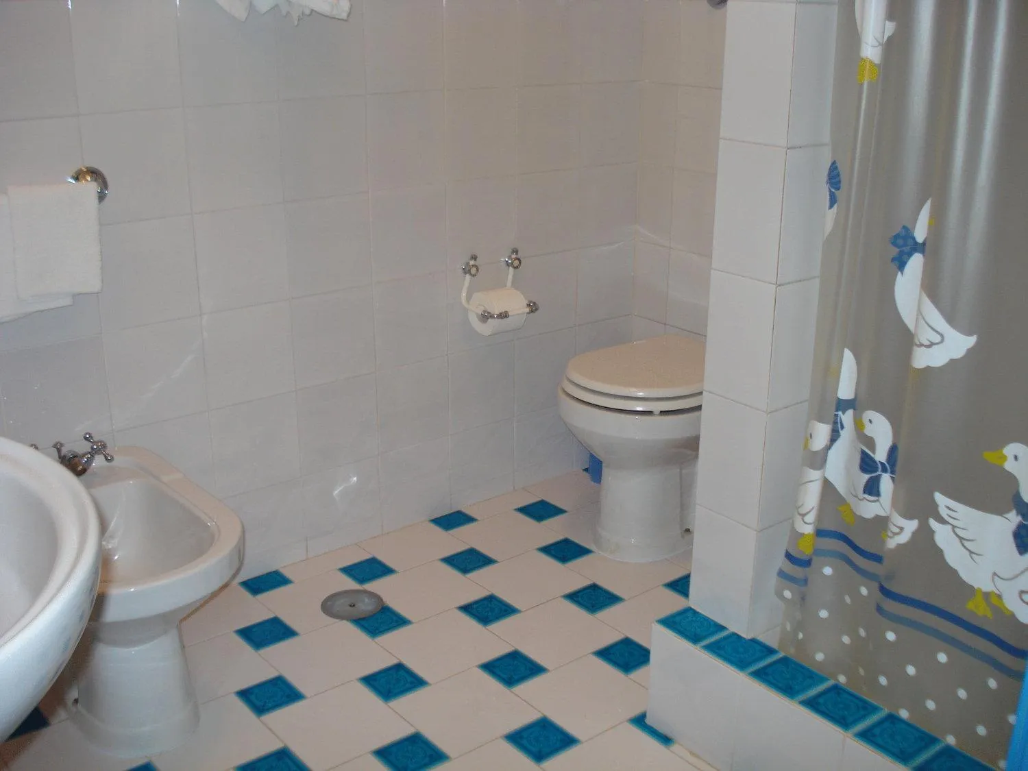 Bathroom in Hotel La Lampara