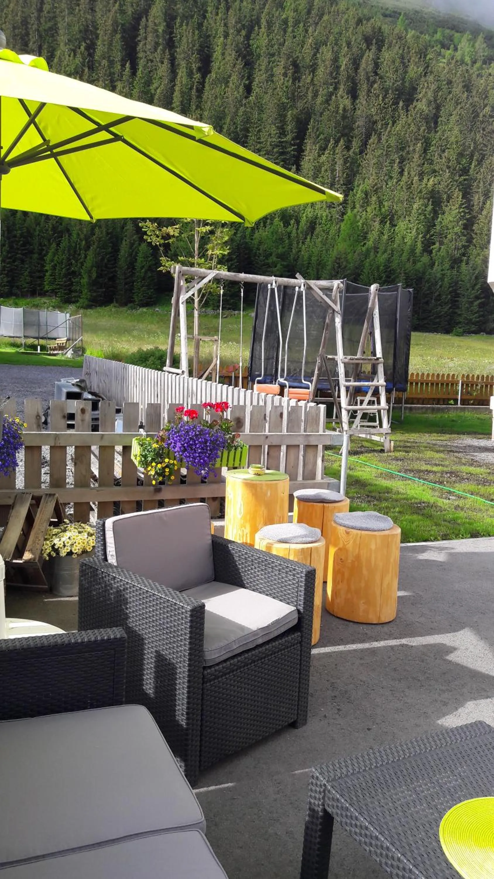 Balcony/Terrace in Hotel Casada - Silvretta Premium Card Betrieb