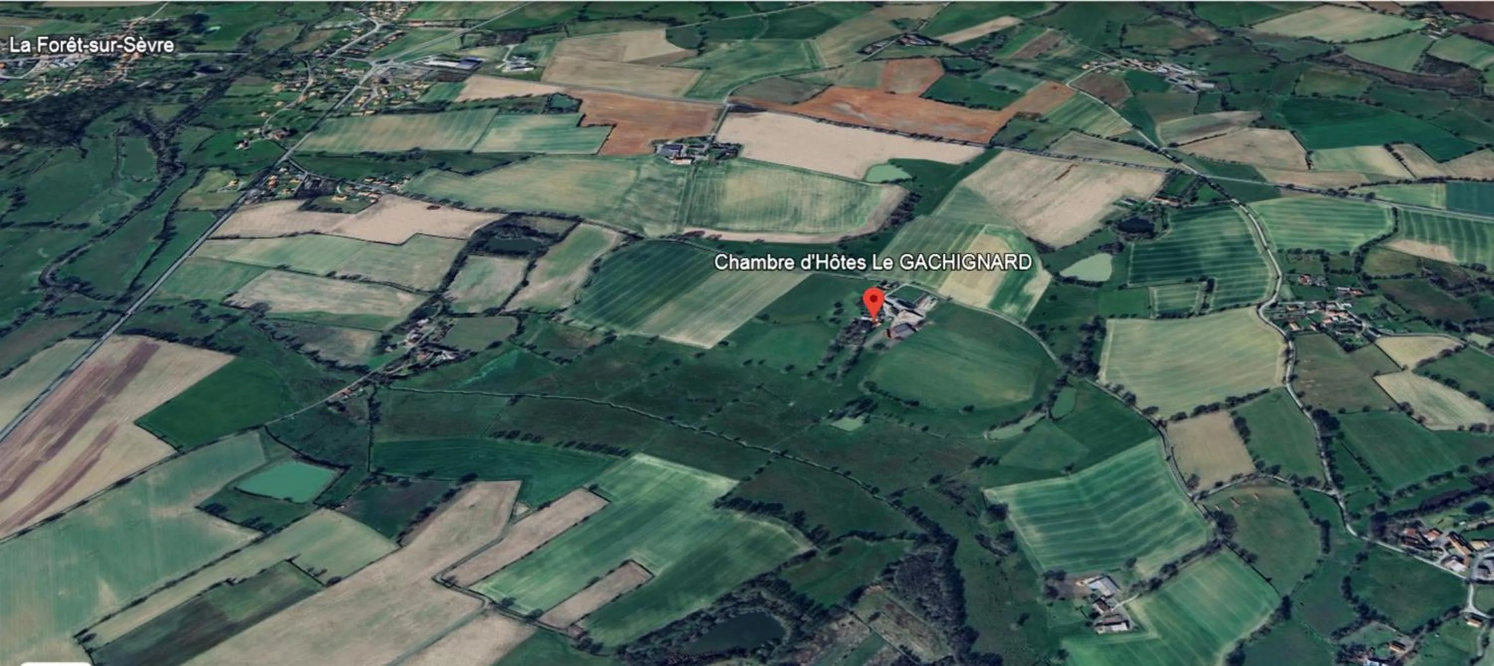 Patio in Chambre d'Hôtes le Gachignard