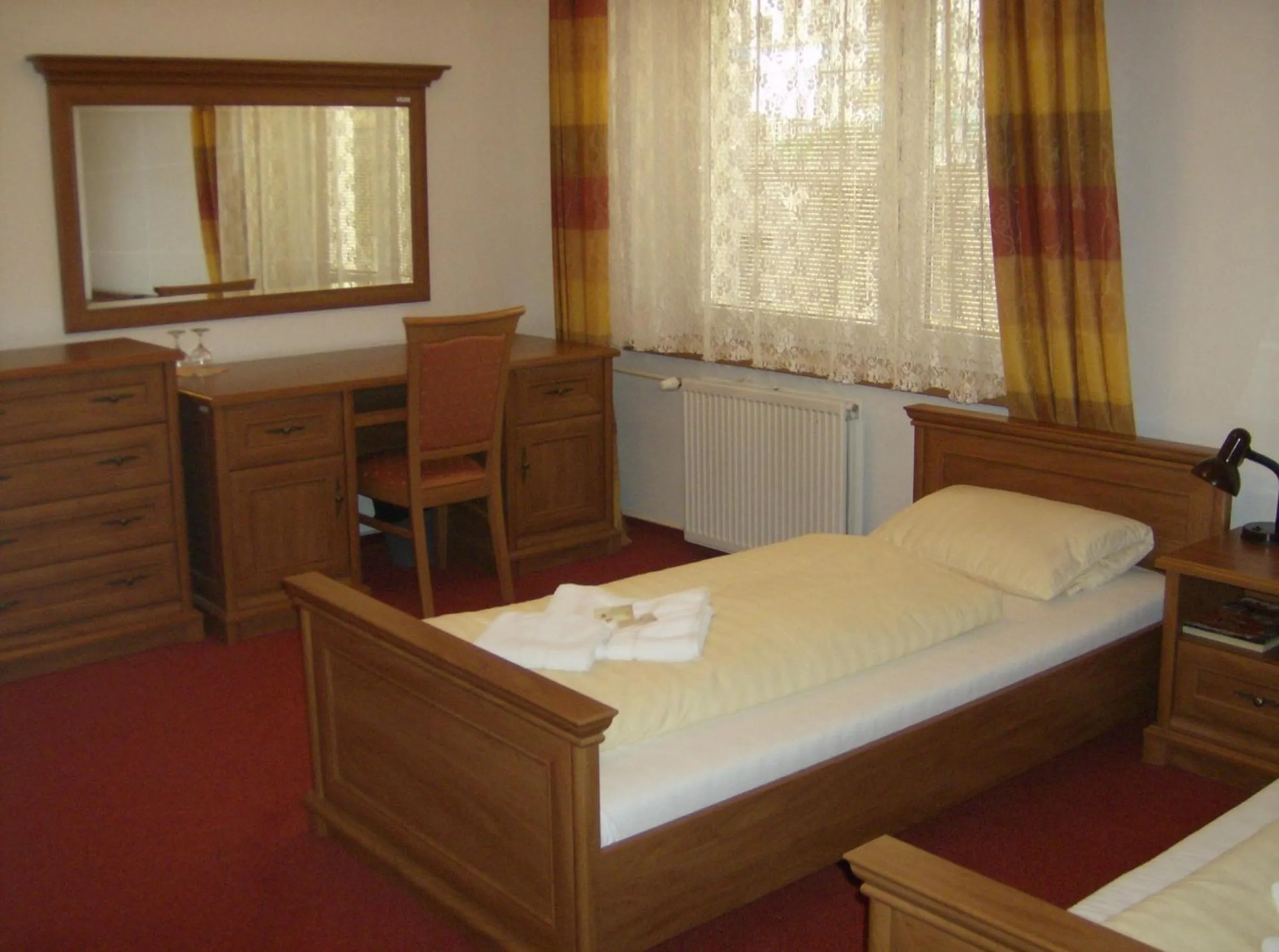 Decorative detail, Bed in Hotel Maria