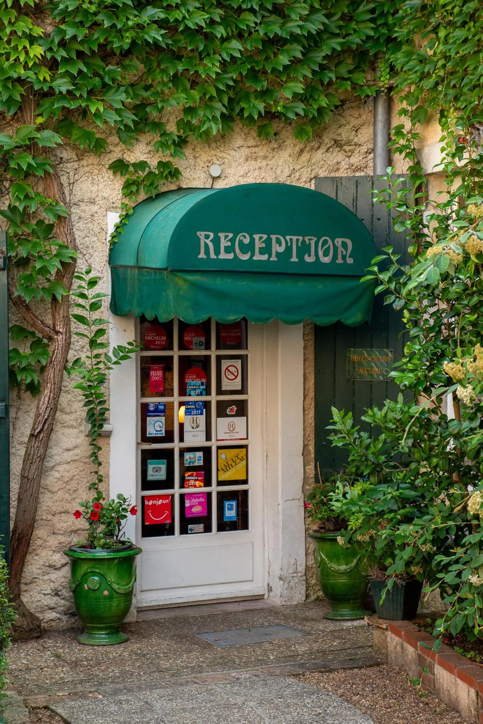 Hôtellerie de Charme Le Relais Cicero Hôtel-Jardin-Calme-Verdure-Centre